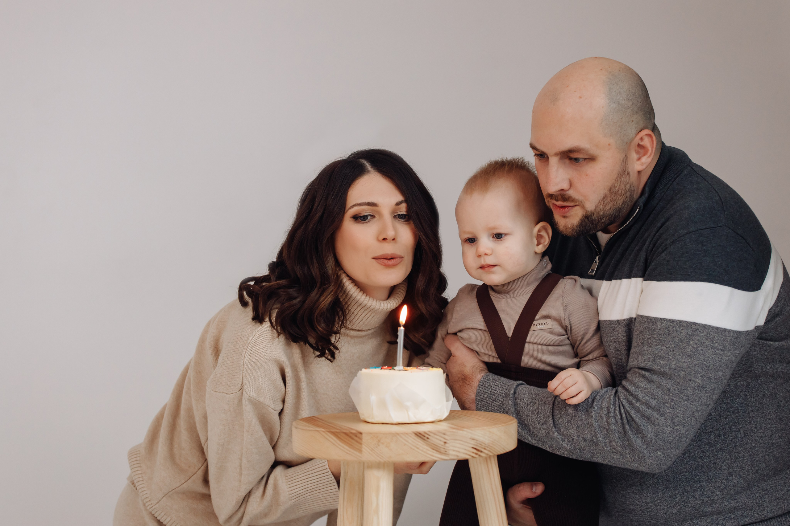 Семейная фотосессия в студии. Свадебный и семейный фотограф в Краснодарском крае Мария Данилкина