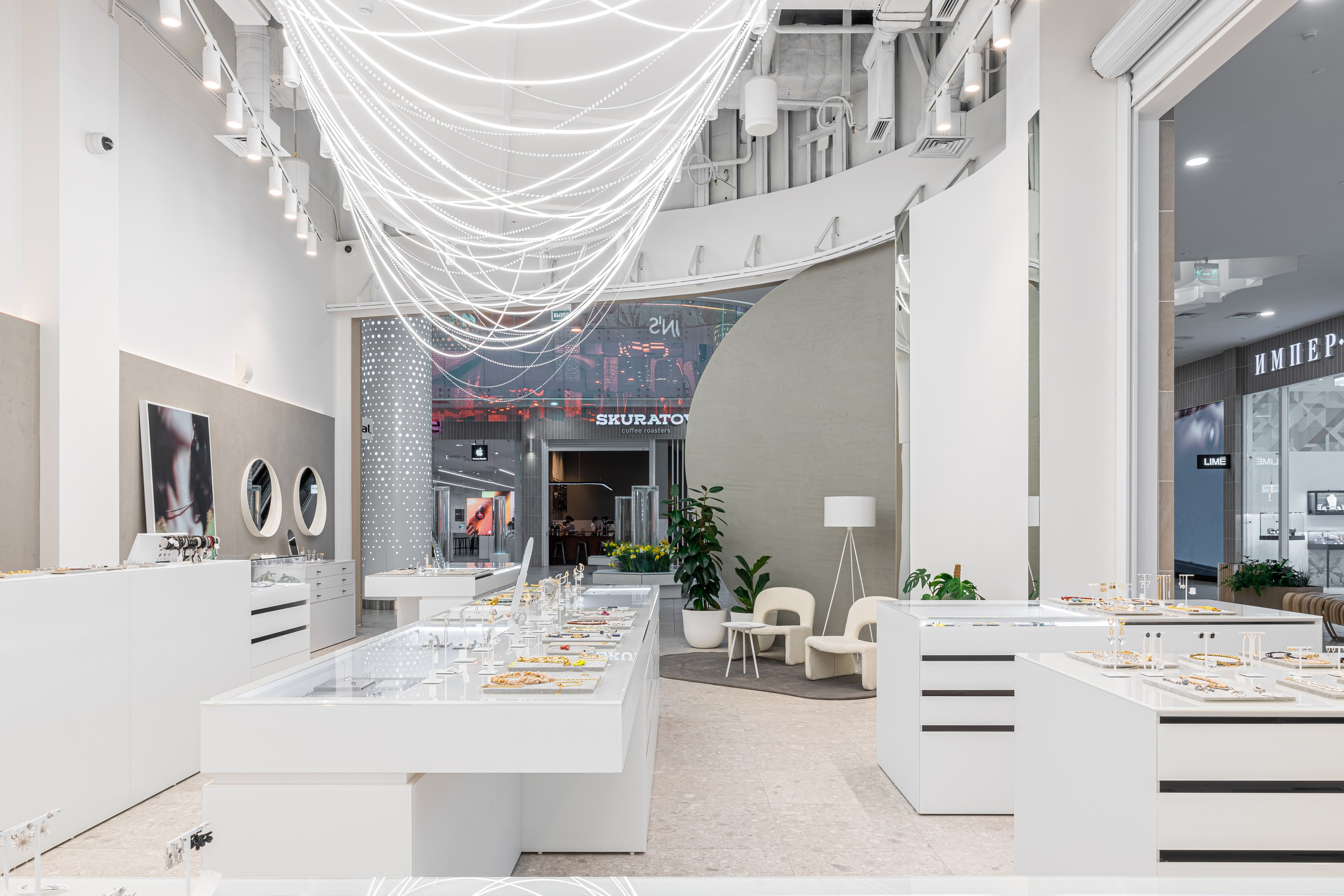 Универмаг украшений Poison Drop, г. Казань. Иван Благушин. Интерьерный и архитектурный фотограф в Москве и Санкт-Петербурге