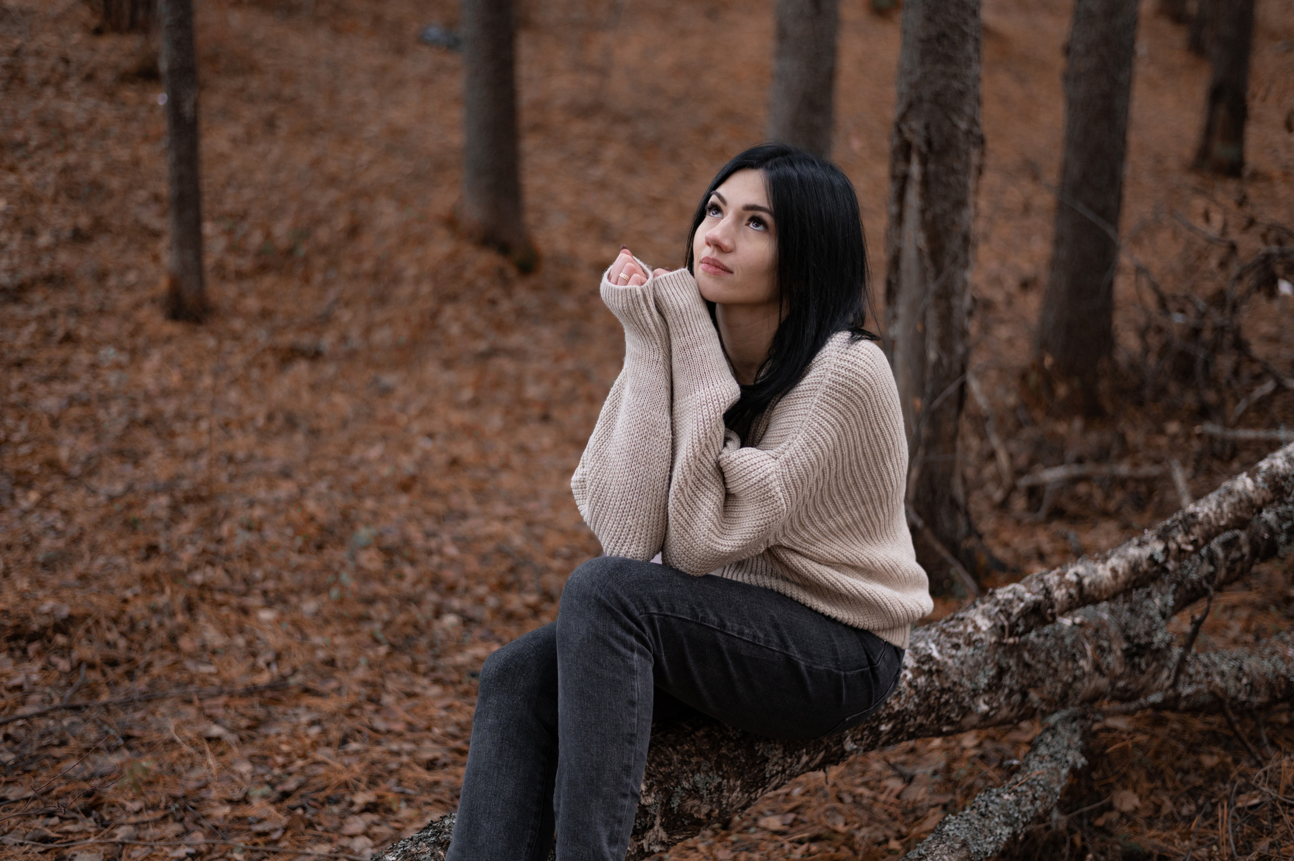 Осенняя фотосессия с Оксаной. Город Когалым. Фотограф Нижний Новгород