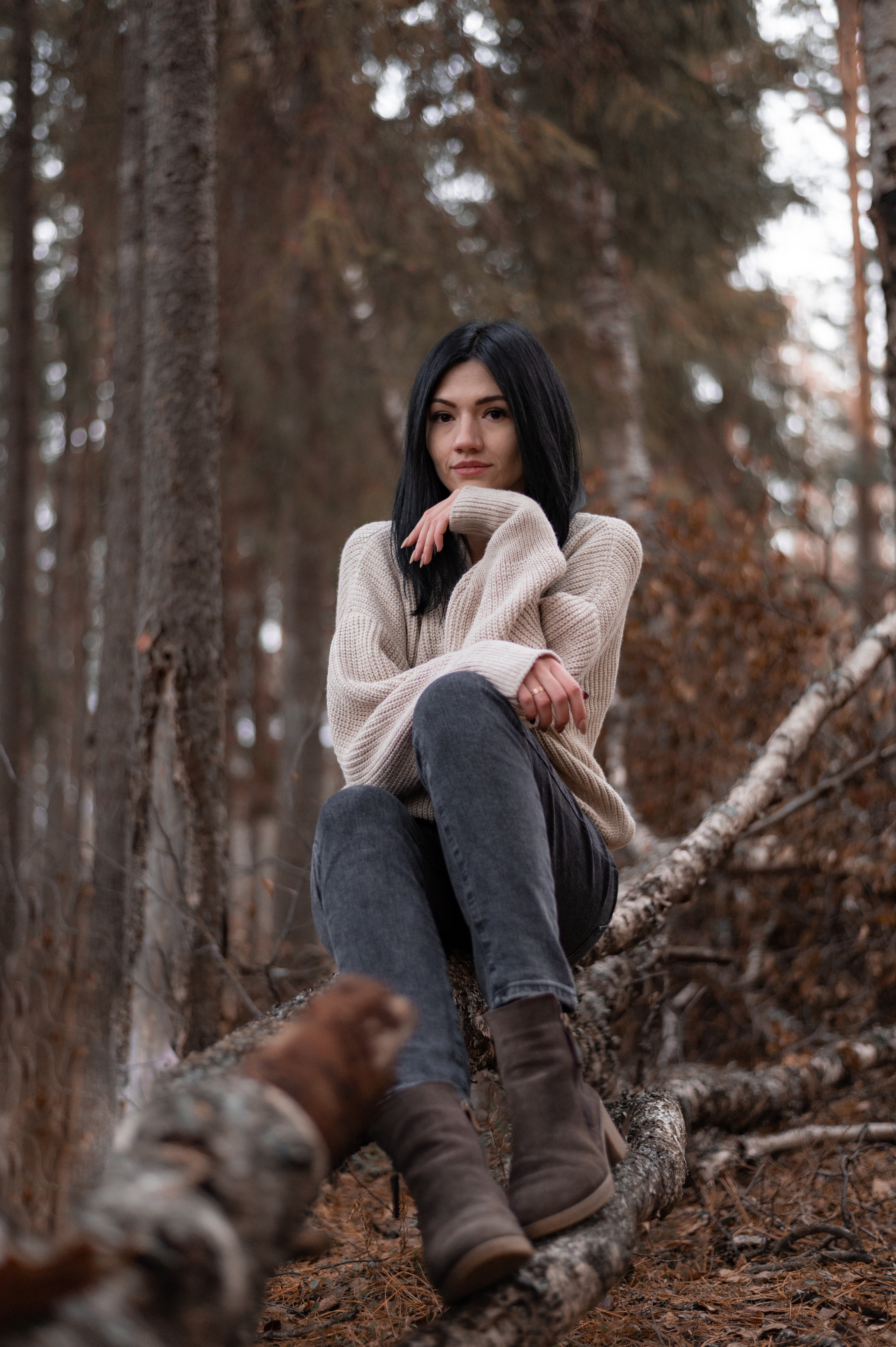 Осенняя фотосессия с Оксаной. Город Когалым. Фотограф Нижний Новгород