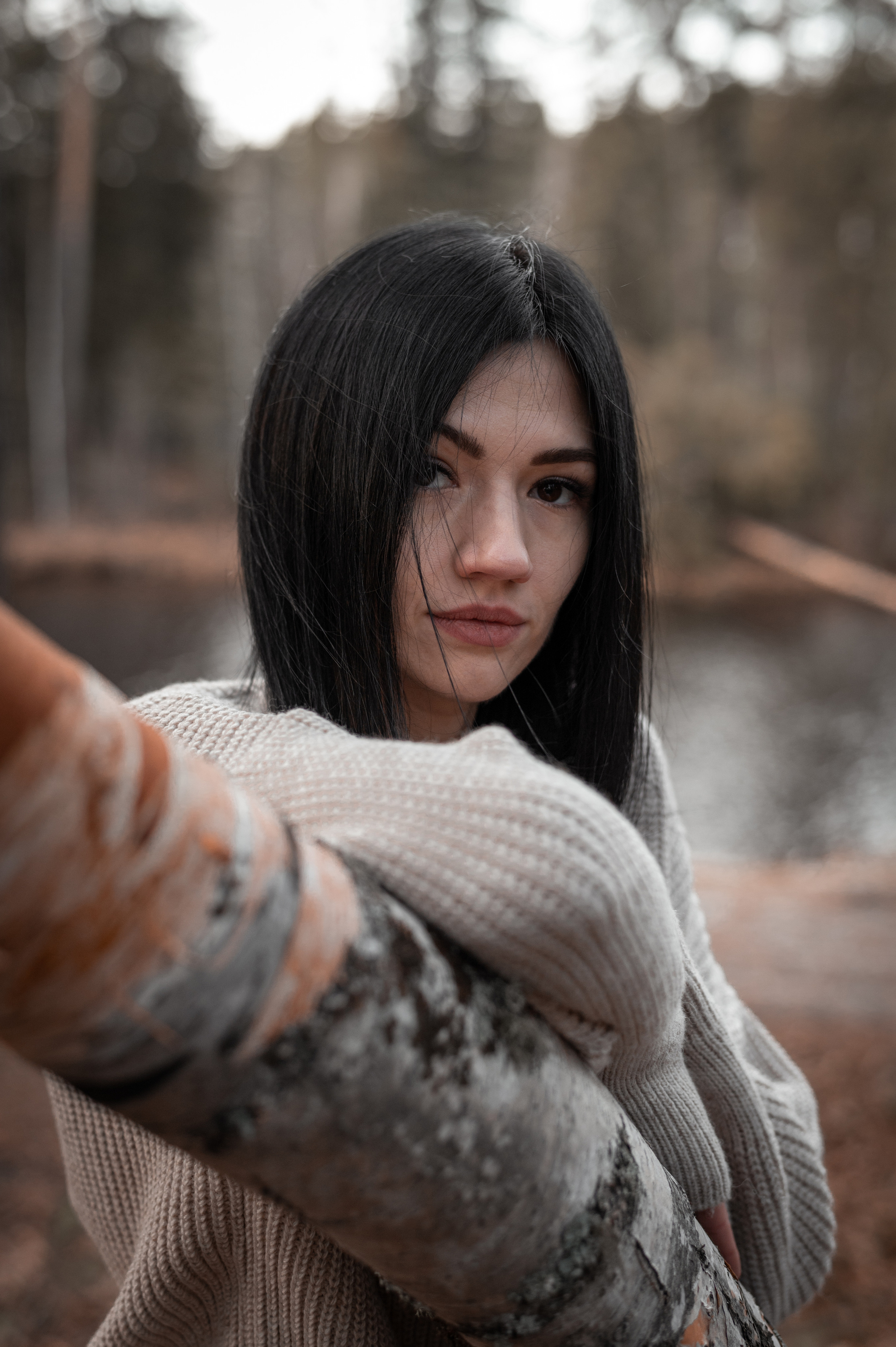 Осенняя фотосессия с Оксаной. Город Когалым. Фотограф Нижний Новгород