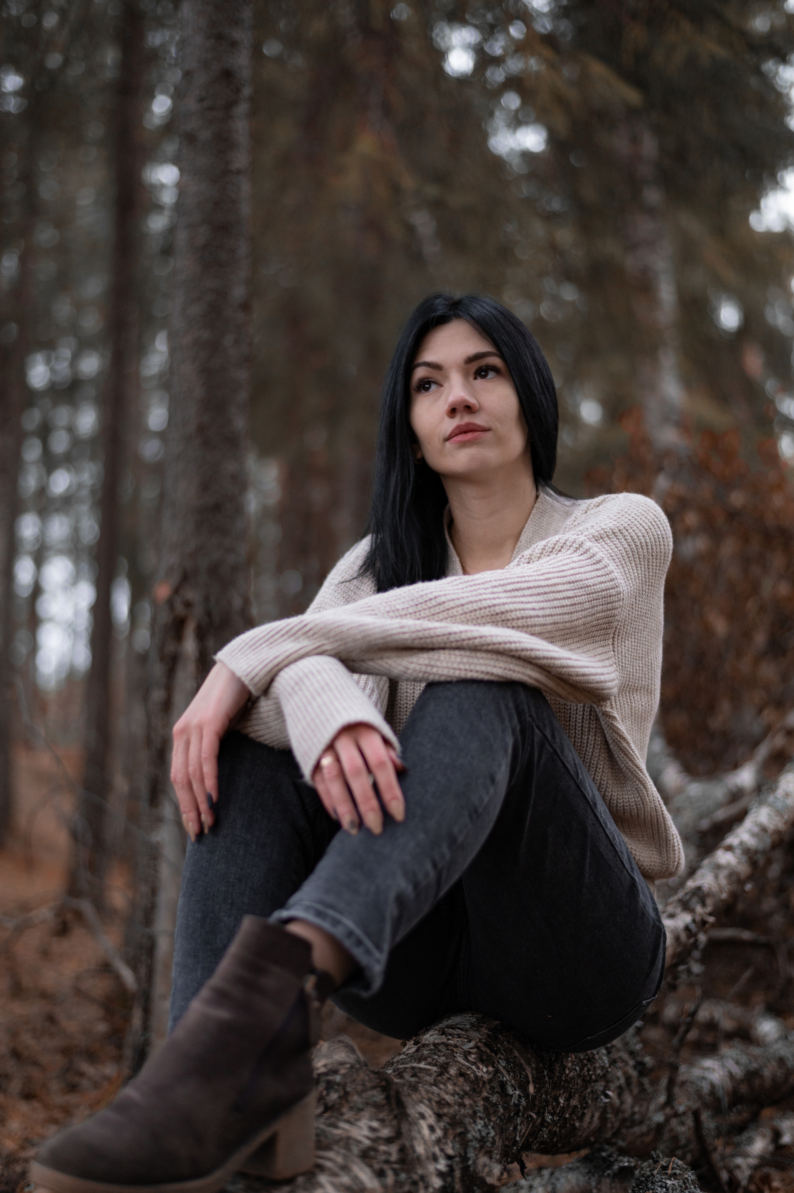 Осенняя фотосессия с Оксаной. Город Когалым. Фотограф Нижний Новгород