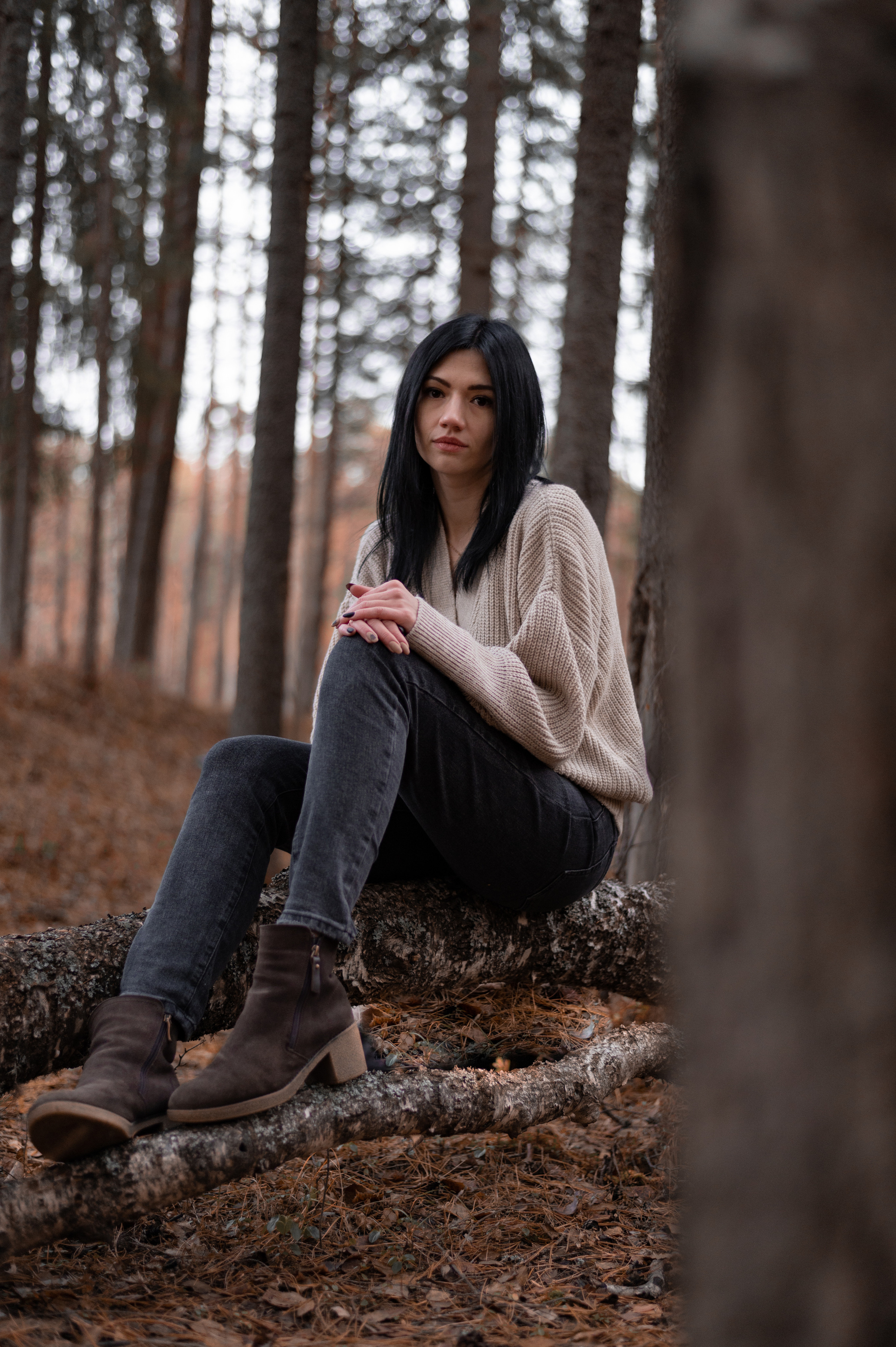 Осенняя фотосессия с Оксаной. Город Когалым. Фотограф Нижний Новгород