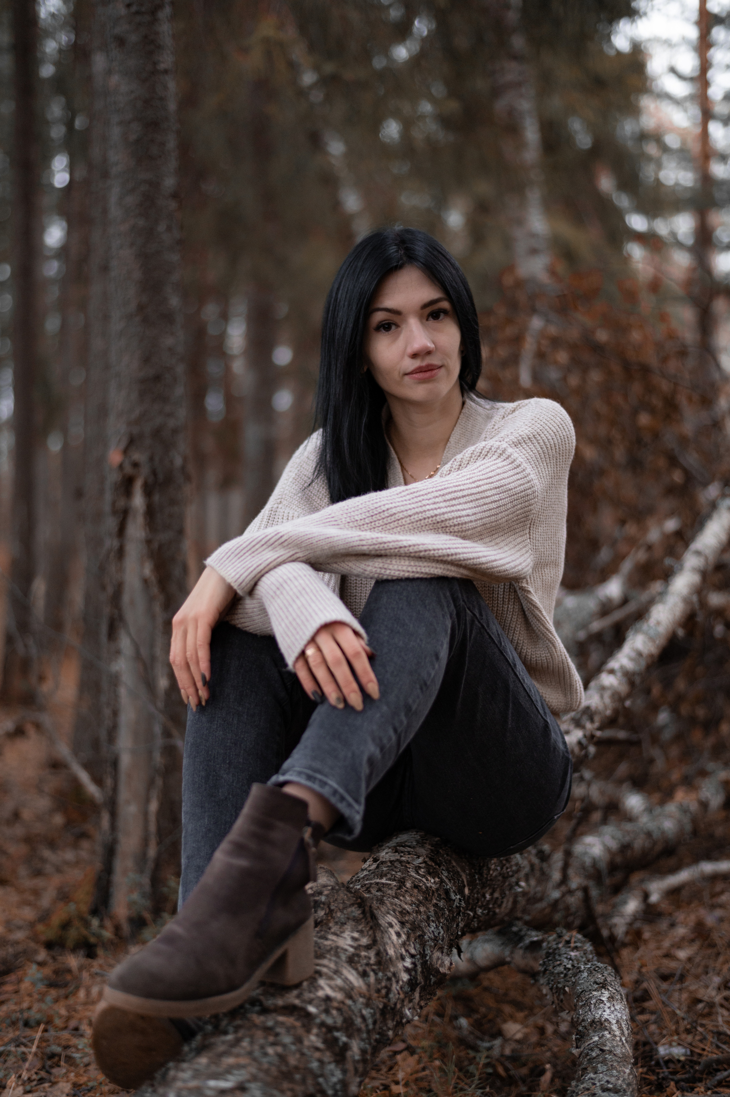 Осенняя фотосессия с Оксаной. Город Когалым. Фотограф Нижний Новгород