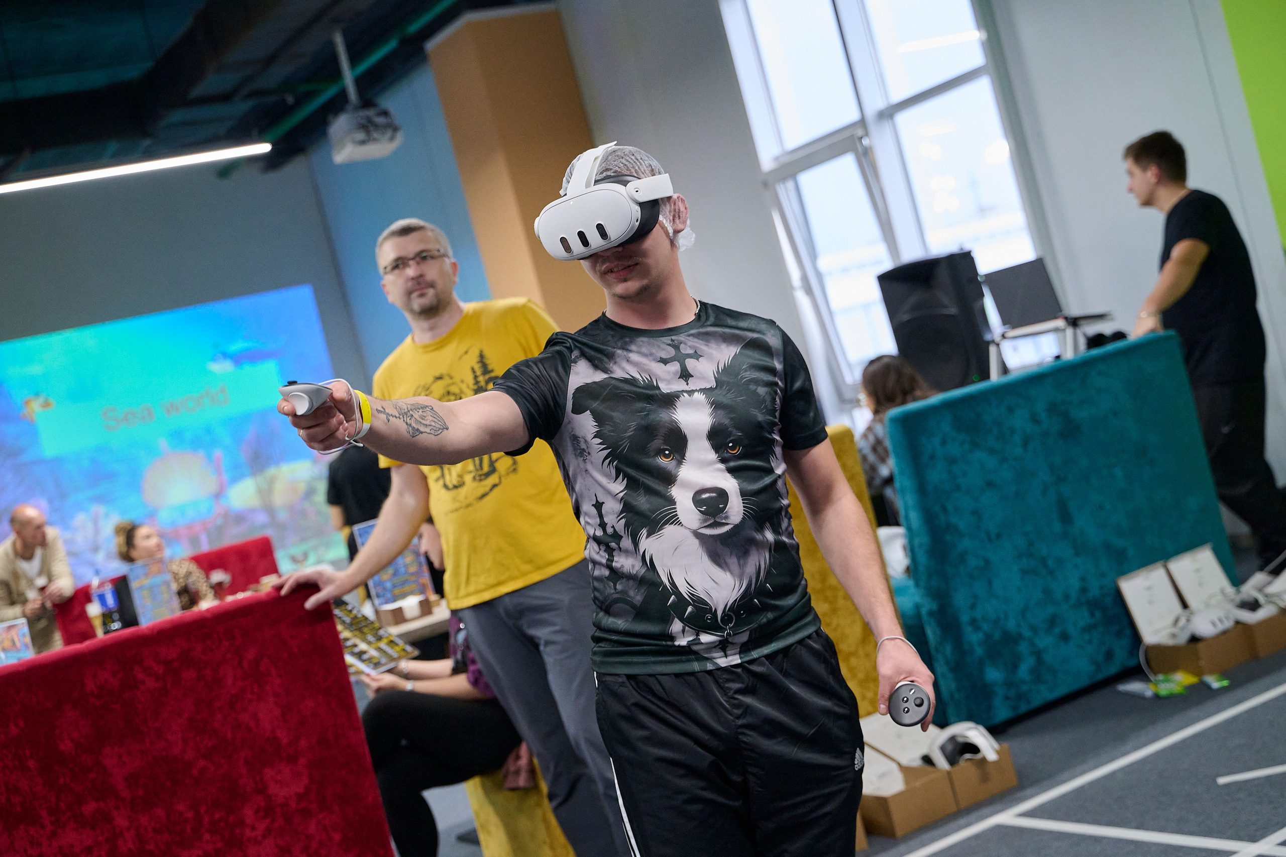 Открытие Лазертег и Планета VR в ТЦ Морской / Фотограф Анатолий Гущин. ТитанФото Продакшн