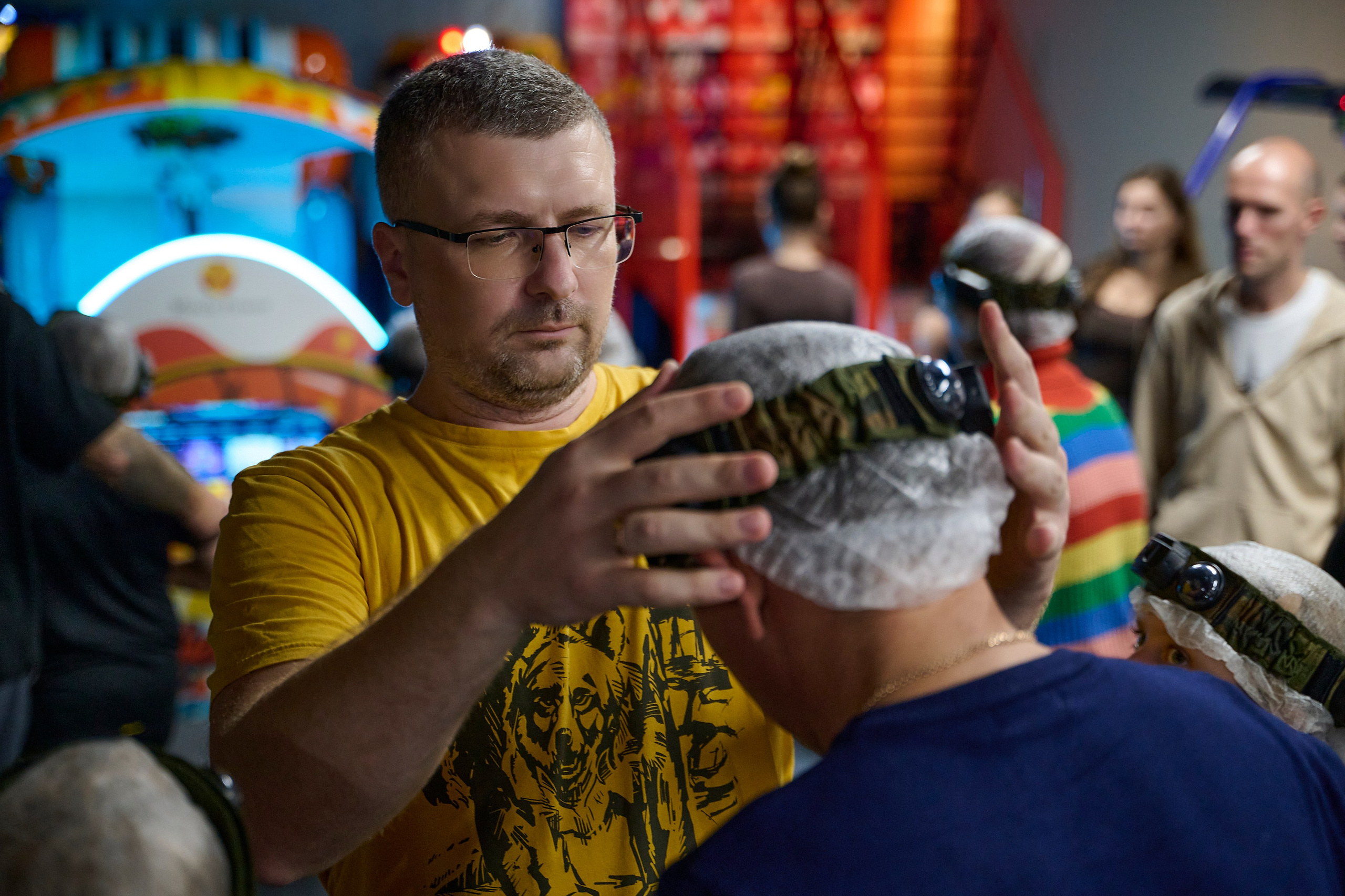 Открытие Лазертег и Планета VR в ТЦ Морской / Фотограф Анатолий Гущин. ТитанФото Продакшн