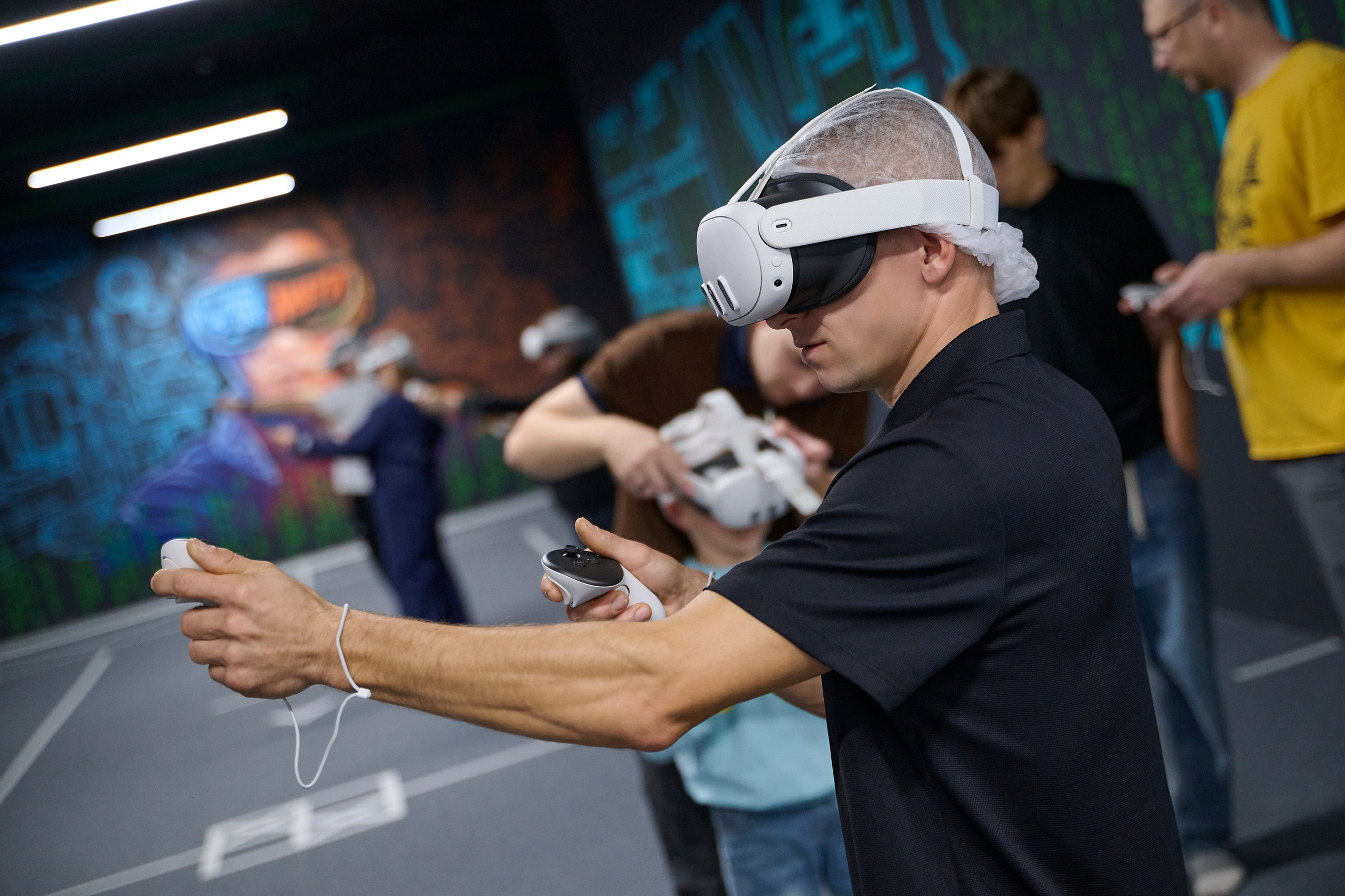 Открытие Лазертег и Планета VR в ТЦ Морской / Фотограф Анатолий Гущин. ТитанФото Продакшн