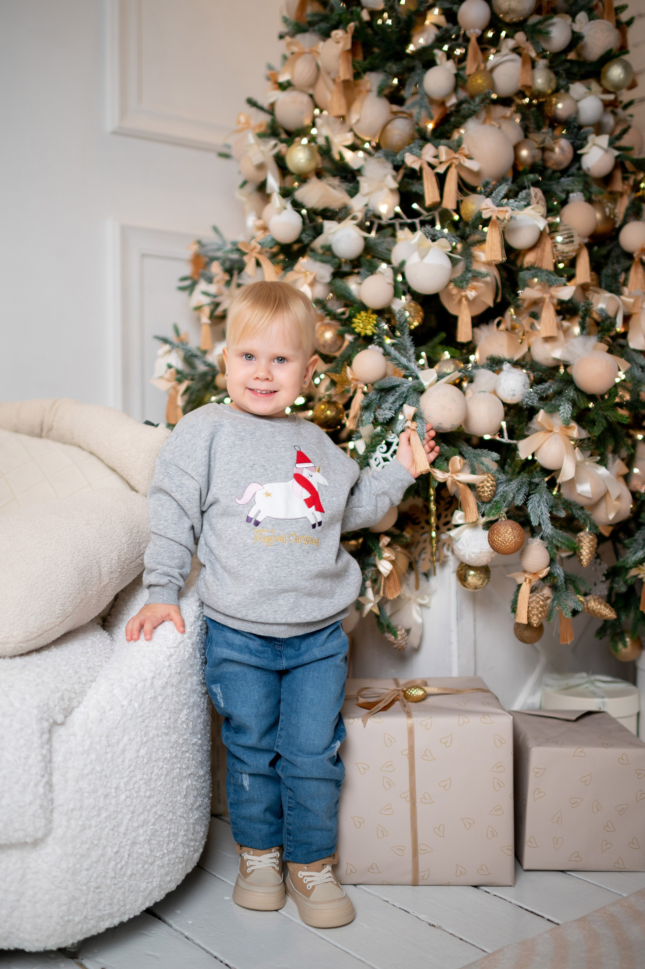 Новогодняя фотосессия для Ники. Портретный, семейный и свадебный фотограф в Санкт-Петербурге и в Пушкине Ширяев Денис