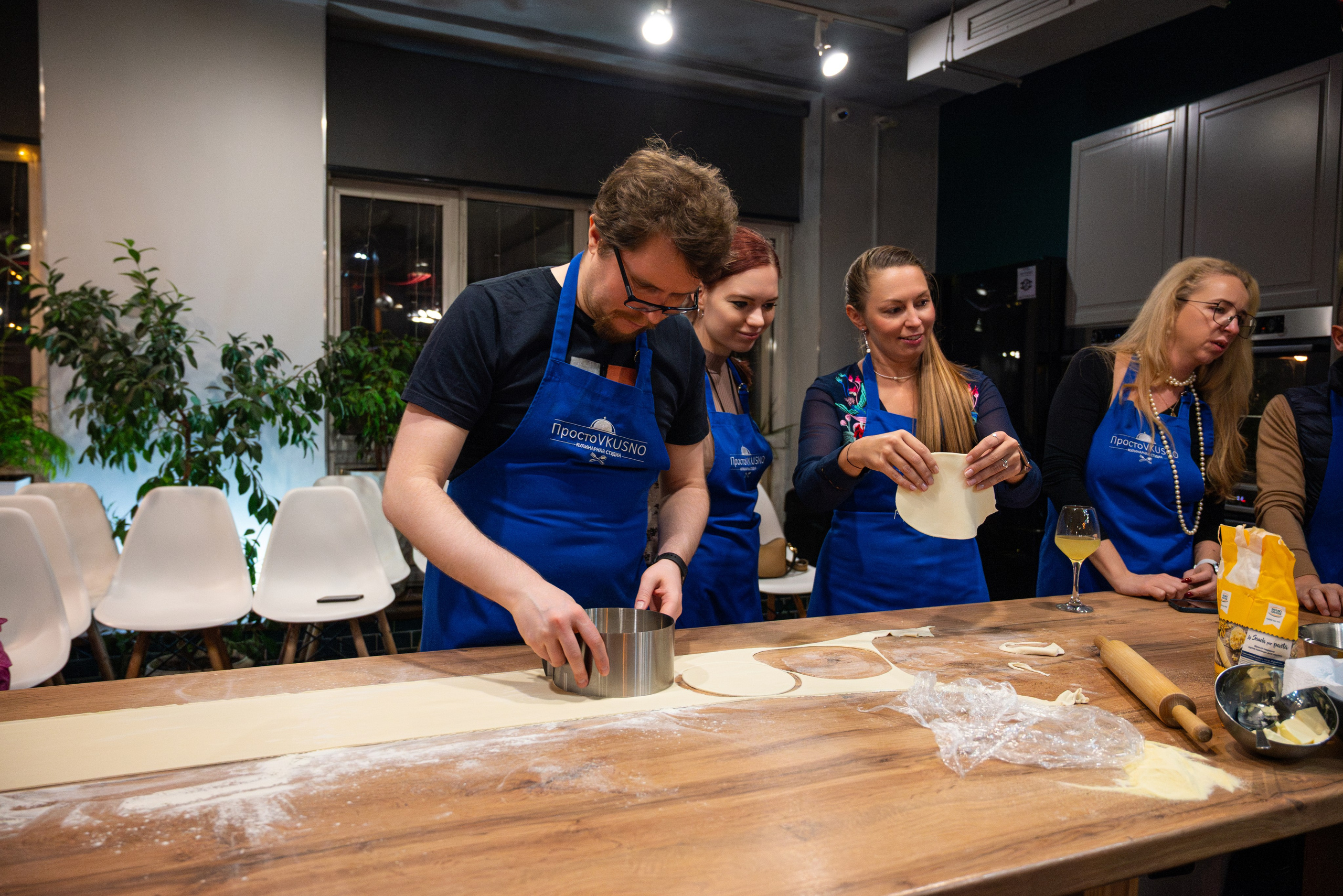 Кулинарный мастер класс. Фотограф мероприятий в Москве