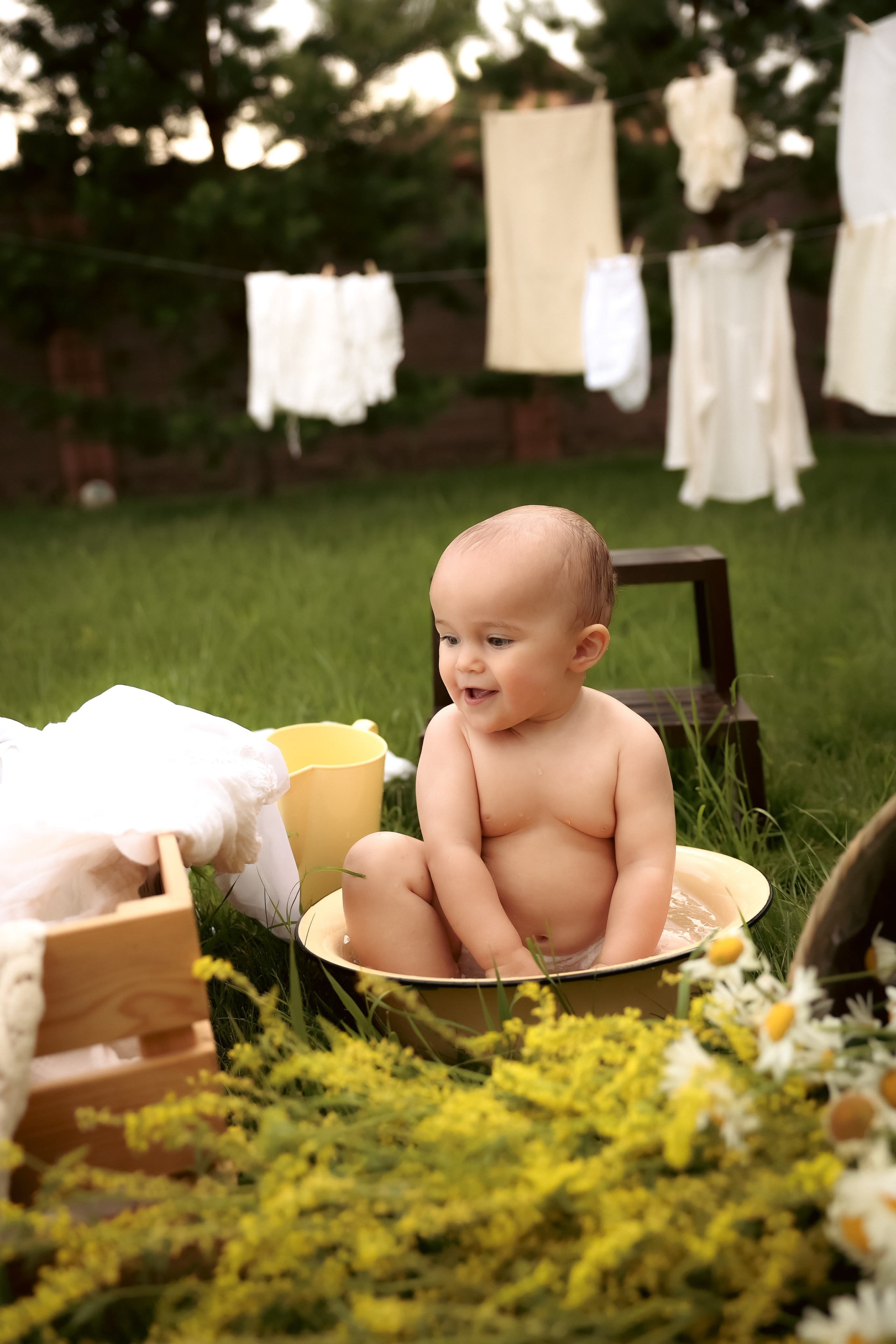 Большая стирка. Ваш семейный newborn и lifestyle фотограф в СПБ Наталья Журавлева