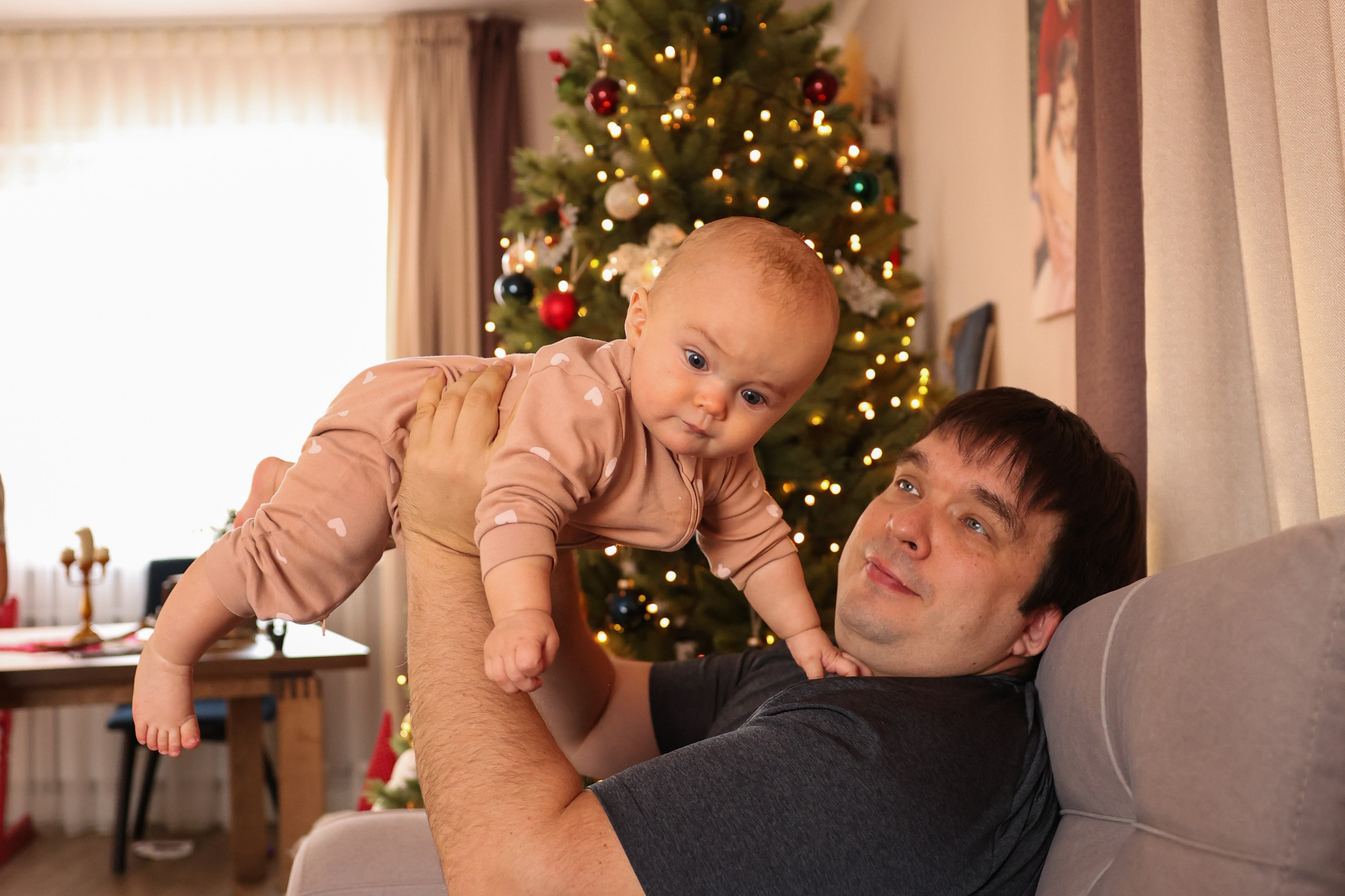 Новогоднее печенье всей семьей. Ваш семейный newborn и lifestyle фотограф в СПБ Наталья Журавлева