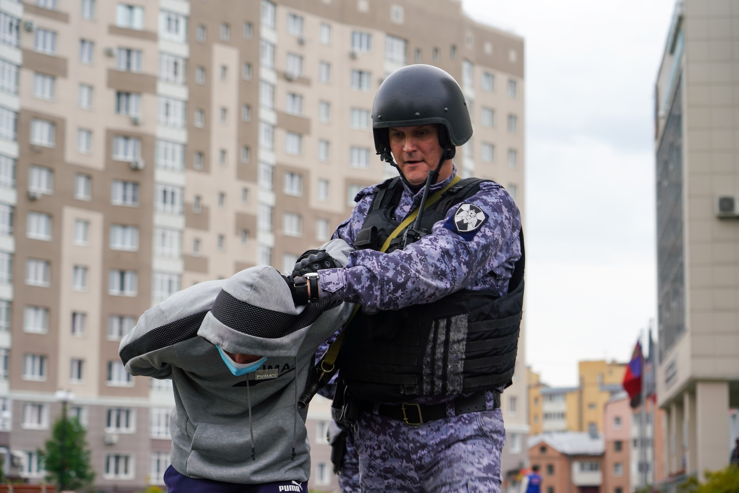 Всероссийские учения по антитеррористической угрозе. Фотограф Кемерово