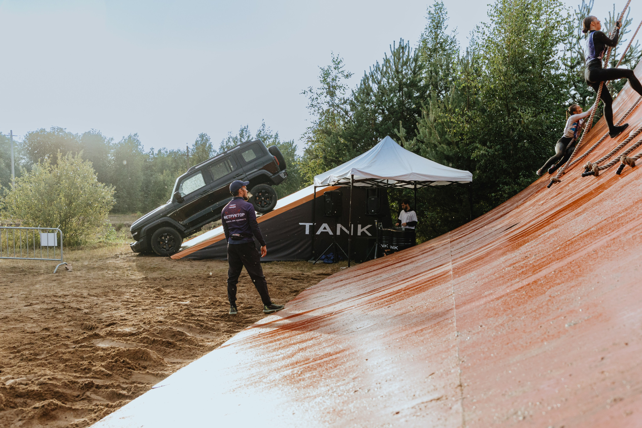 TANK на «Гонке Героев». Фотограф в Москве и Санкт-Петербурге Дарина