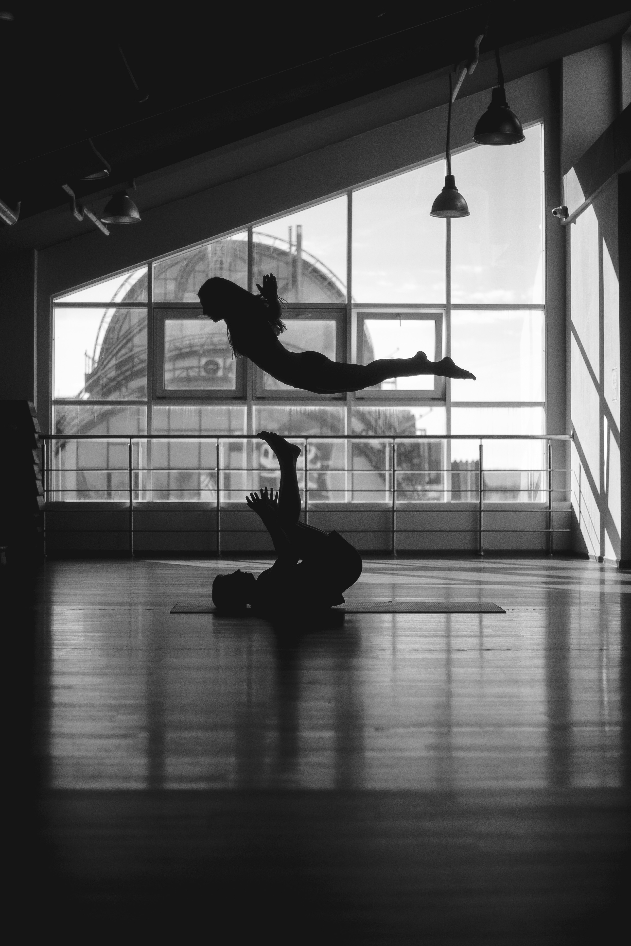 Акройога. Фотография