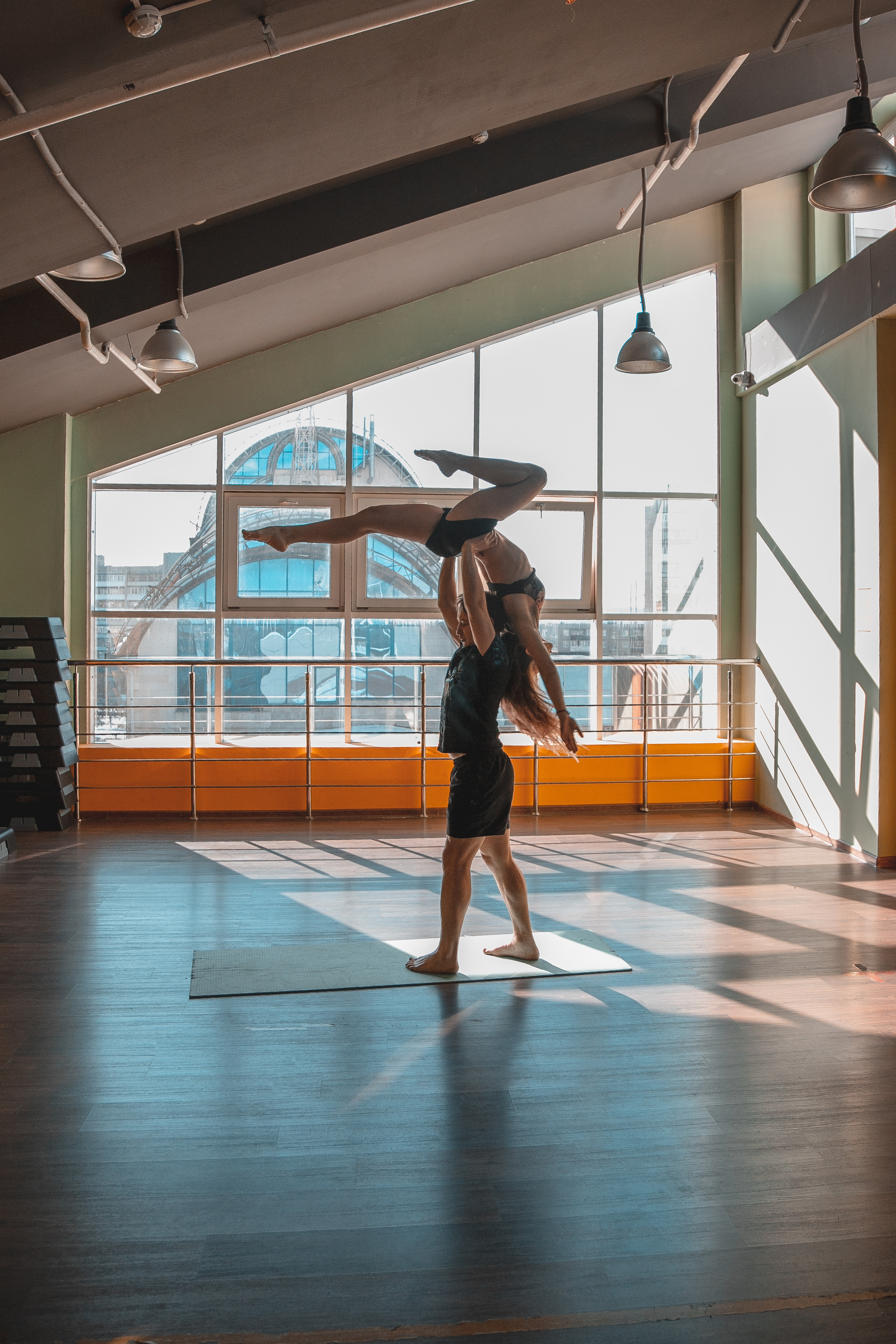 Акройога. Фотография