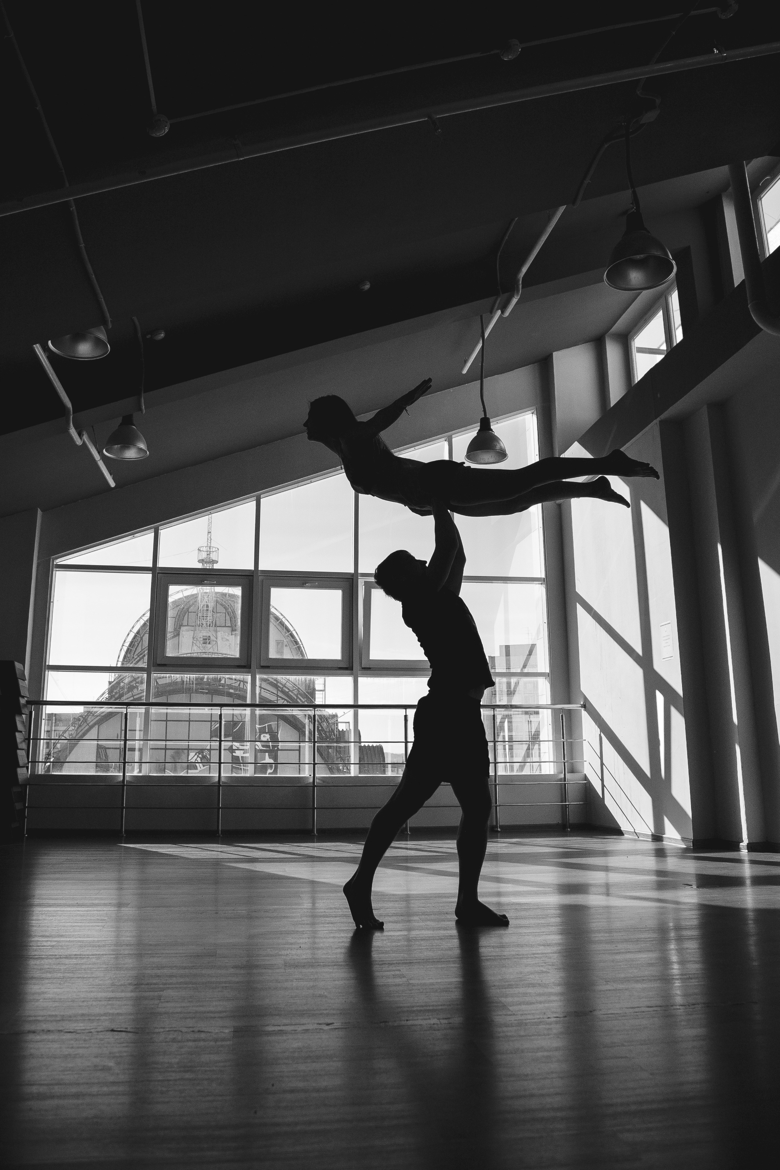 Акройога. Фотография