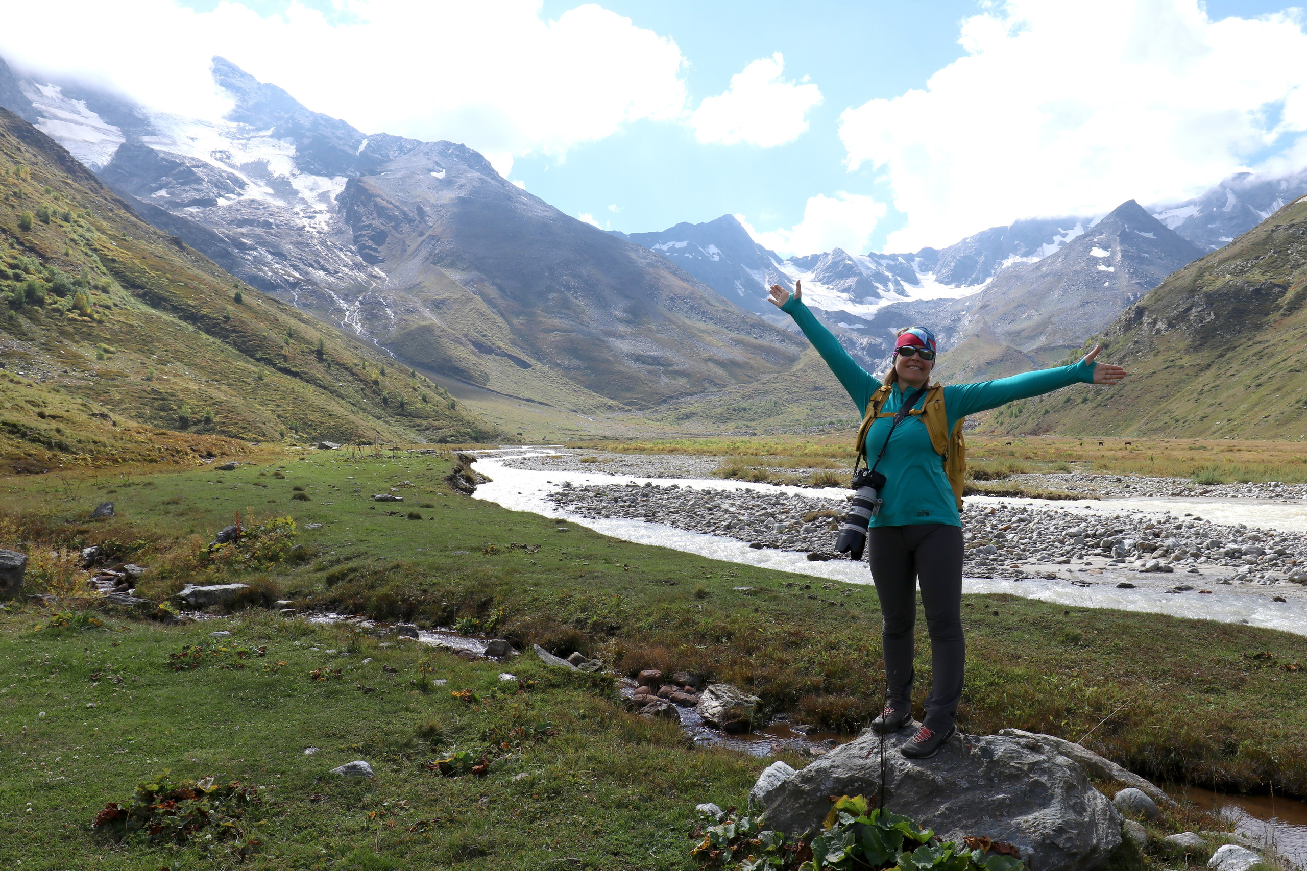 Приэльбрусье. Сентябрь 2024. Путешественник-фотограф из Санкт-Петербурга Татьяна Свистулина