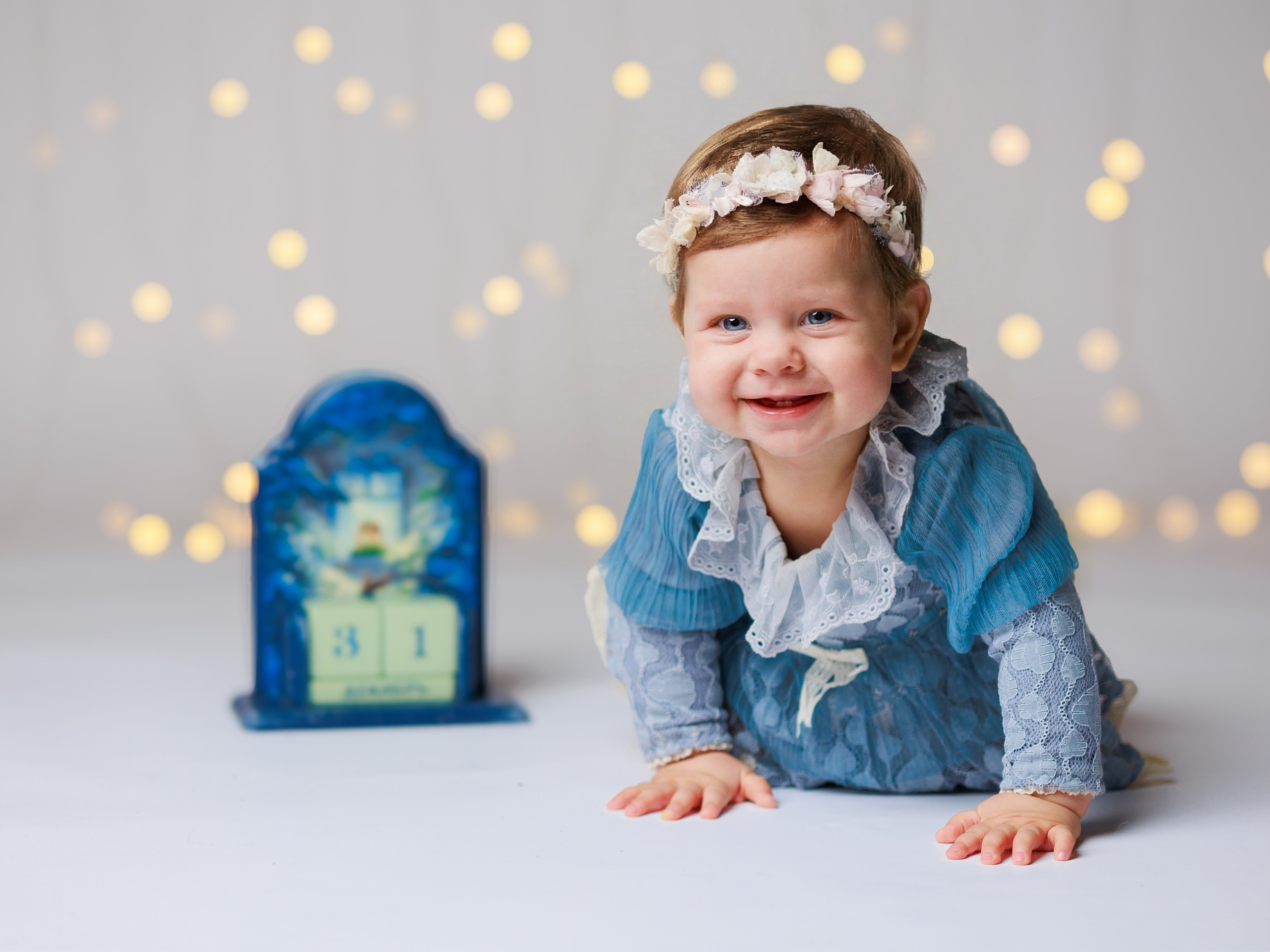 Новогодние съёмки в киношколе «Отправная точка». Фотограф новорожденных и деток до года в Москве и Подмосковье Царева Т