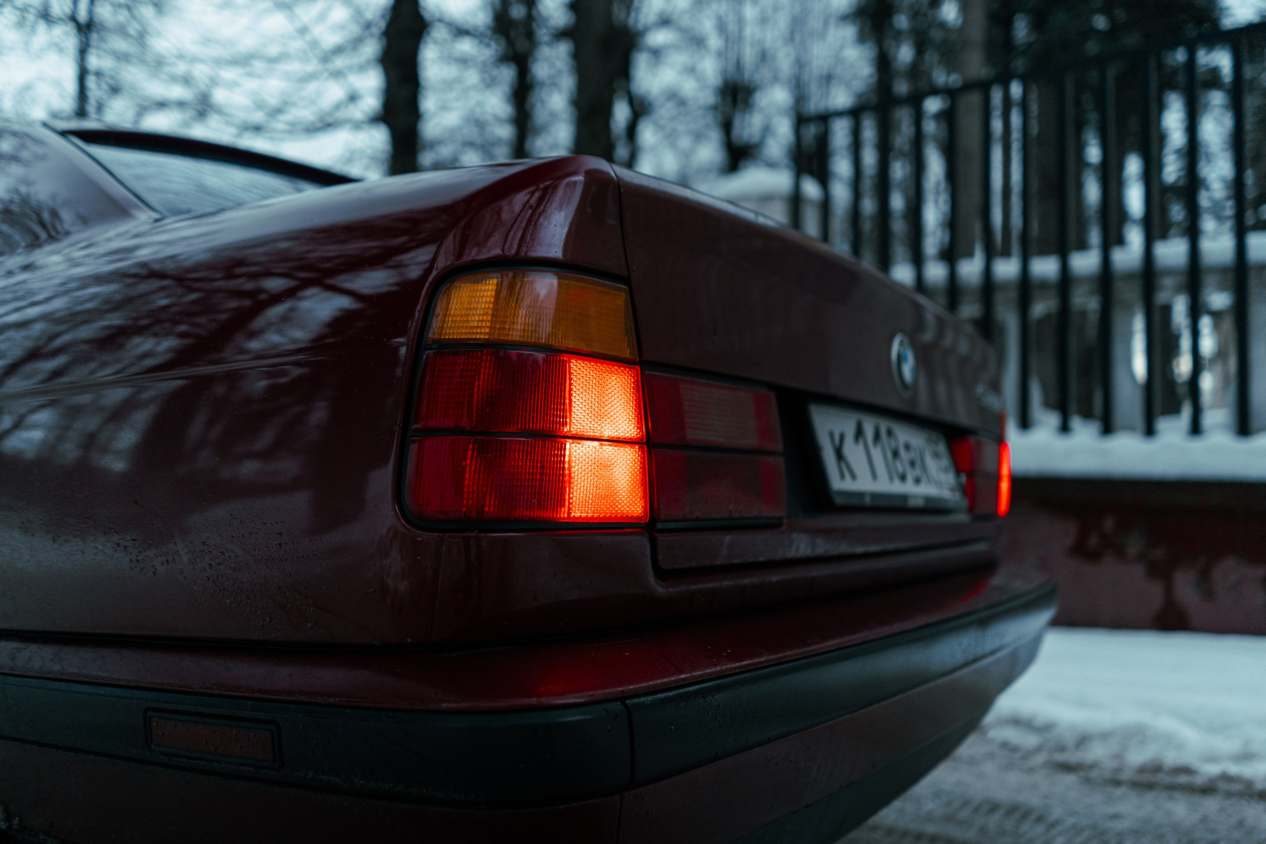 Автомобильная фото-сессия BMW 540i E34 в Калуге