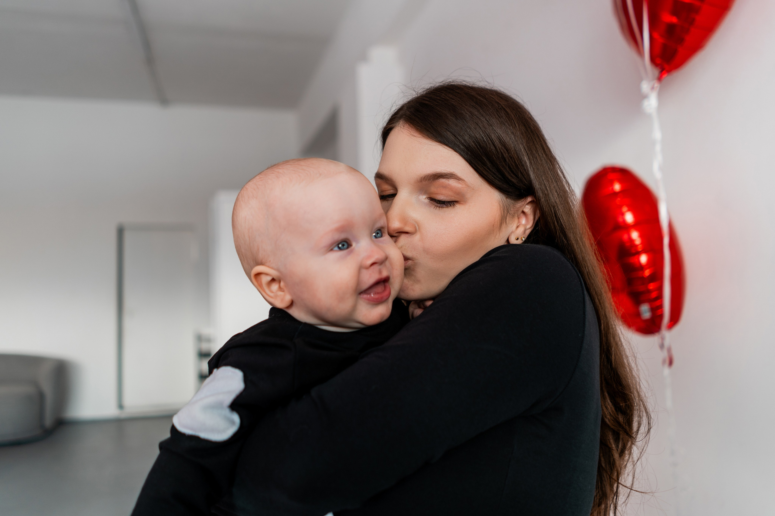 Семейная фотосессия Кристины и малыша Славы в Калуге