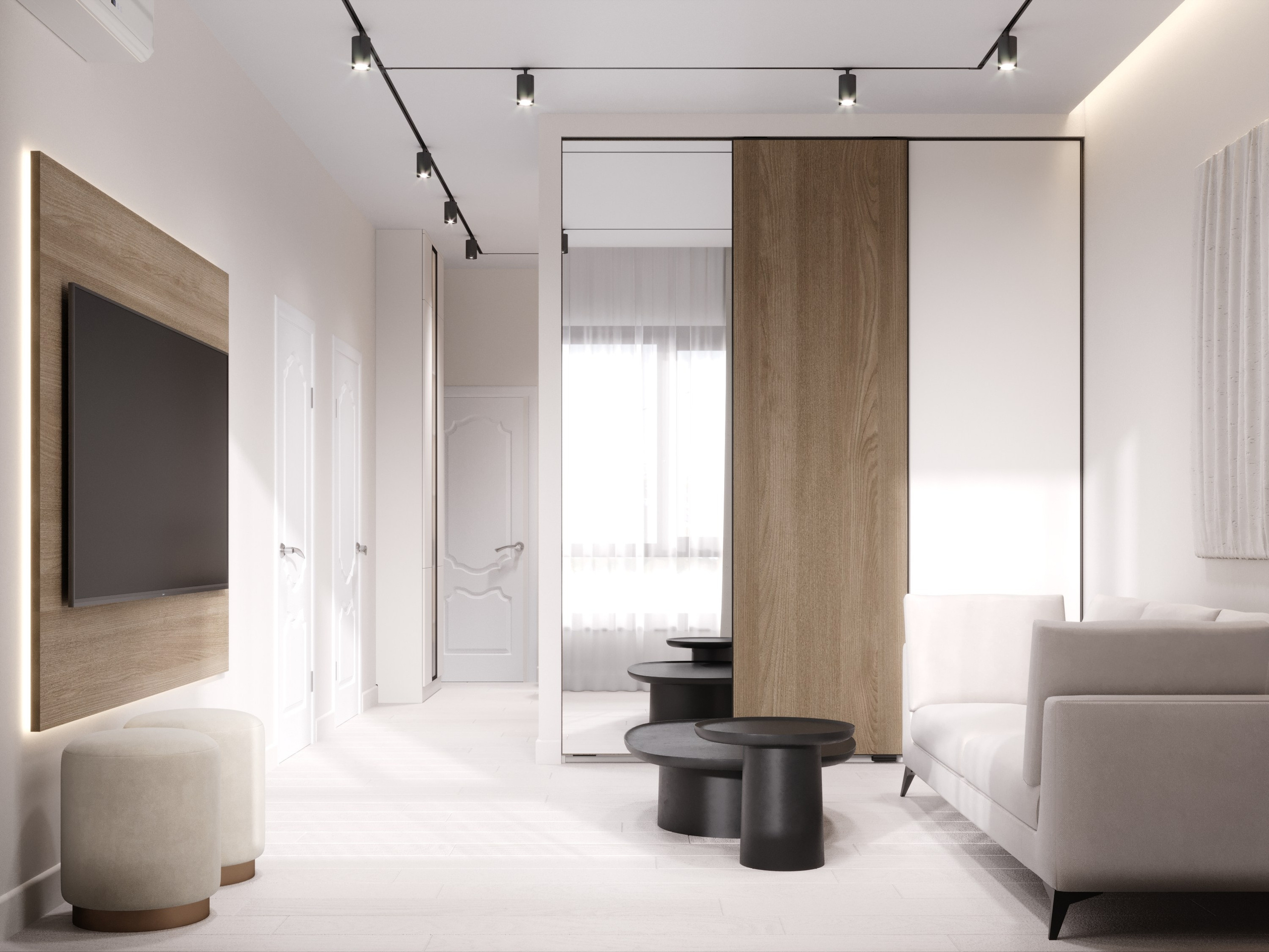 Дизайн - проект квартиры Красная поляна. Анастасия Дремина DREMINA INTERIORS