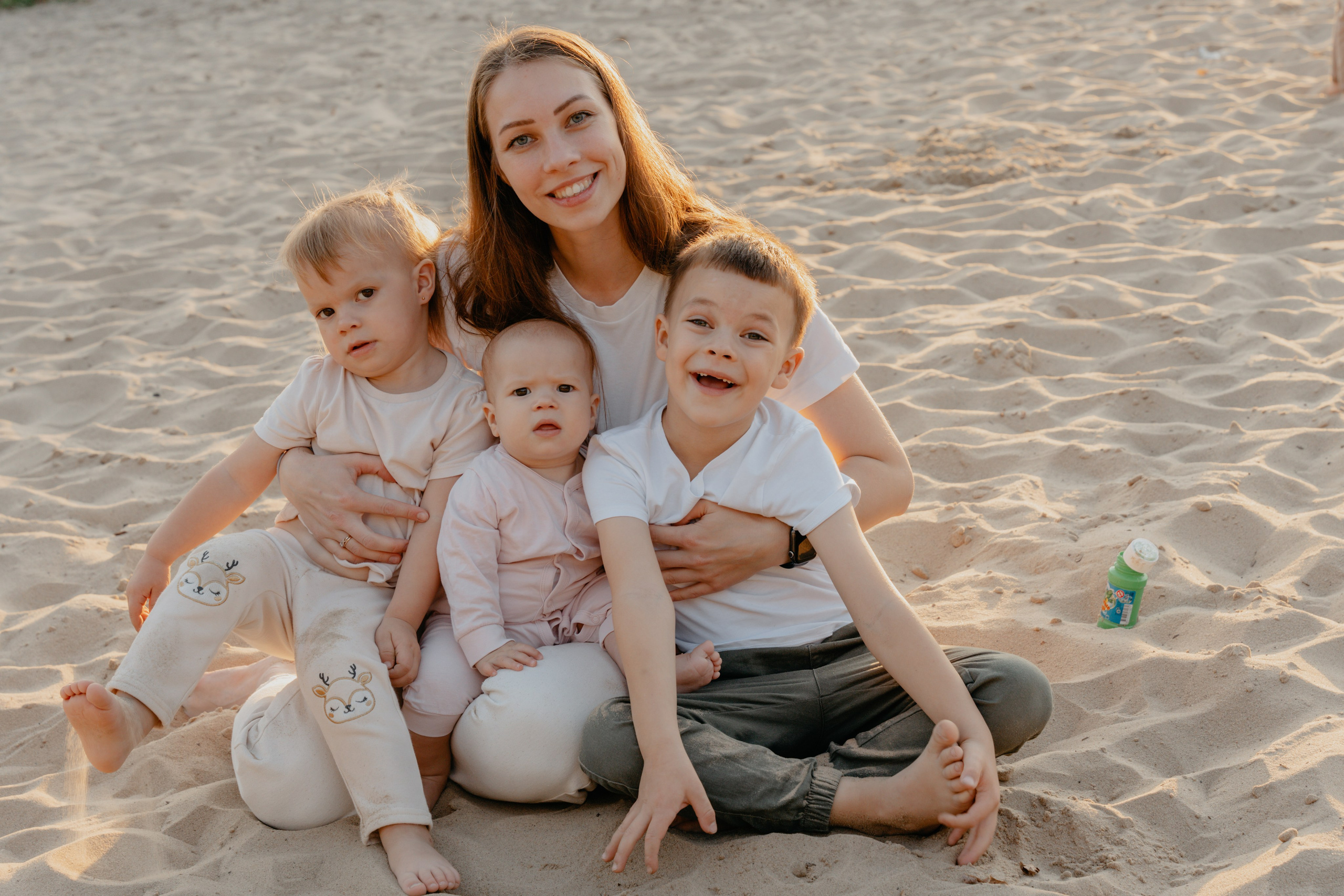 Осенние краски в закате солнца