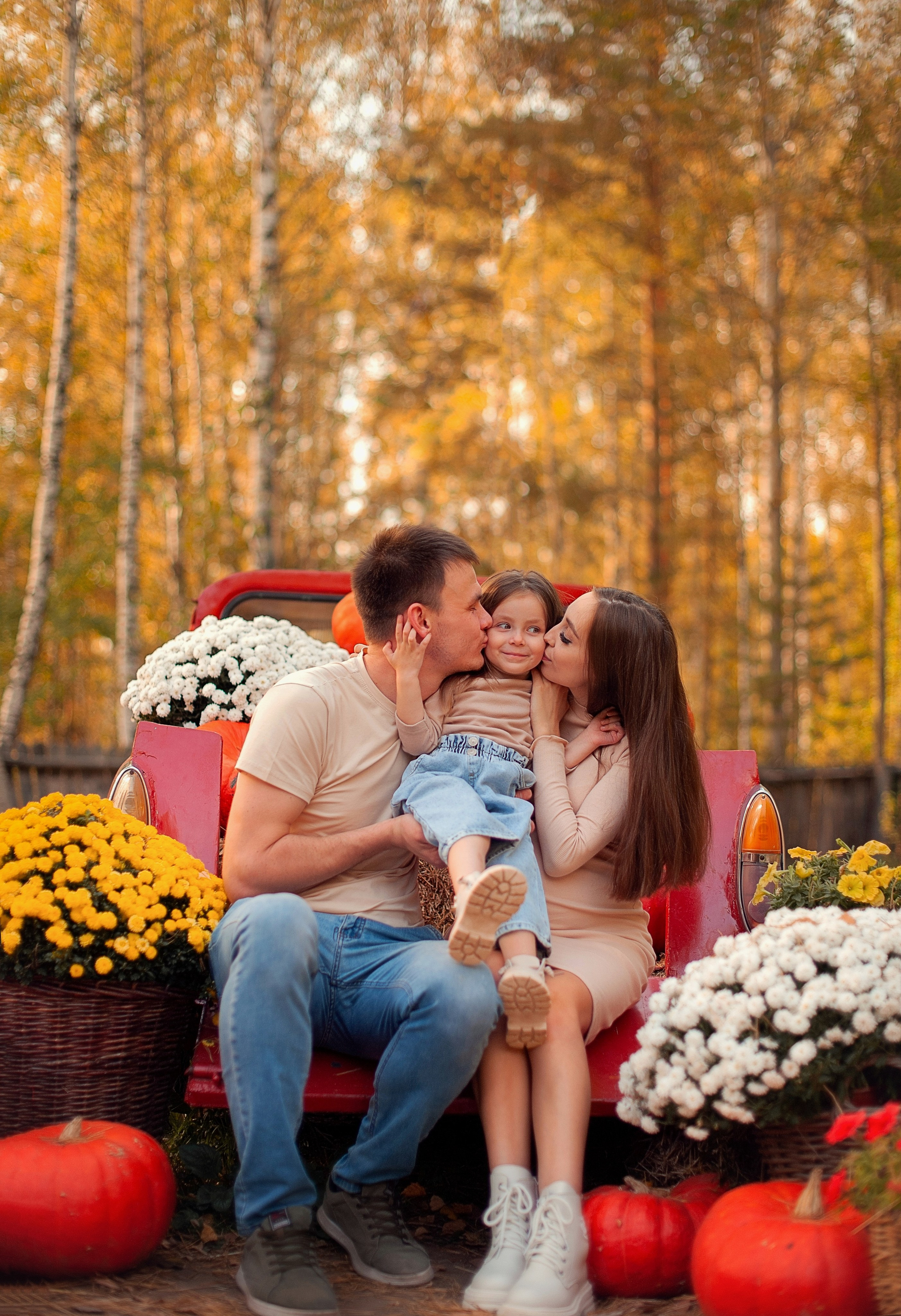 Валерий, Кристина и Мия. Семейный и детский фотограф в Казани Виктория Мерхи