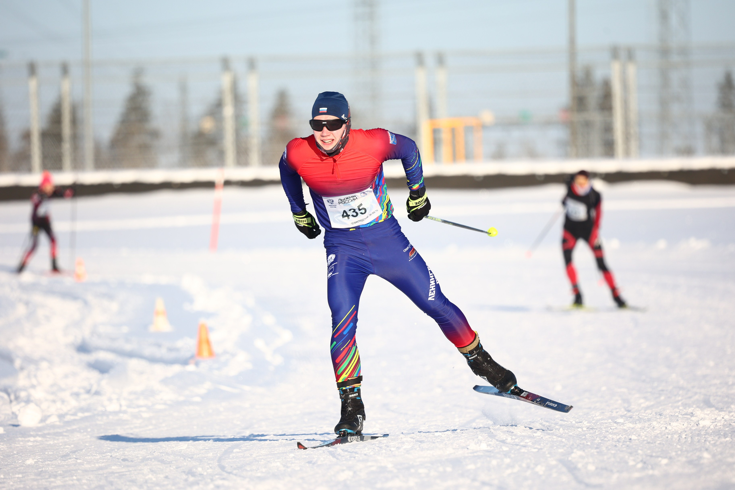 Лыжня России Игора Драйв 2025. Спортивный фотограф в Санкт-Петербурге Илья Vacool