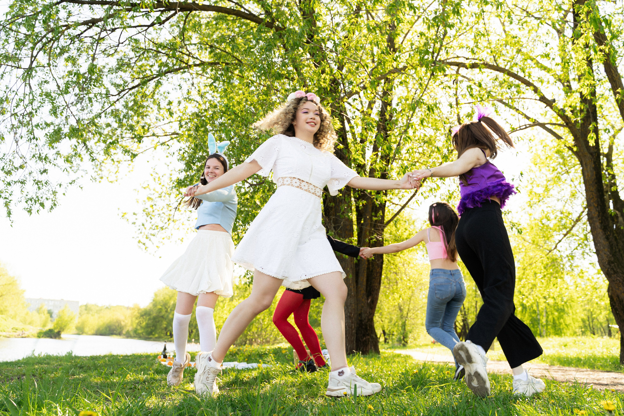 Пикник с подругами. Фотограф Алина Филимонова Тверь