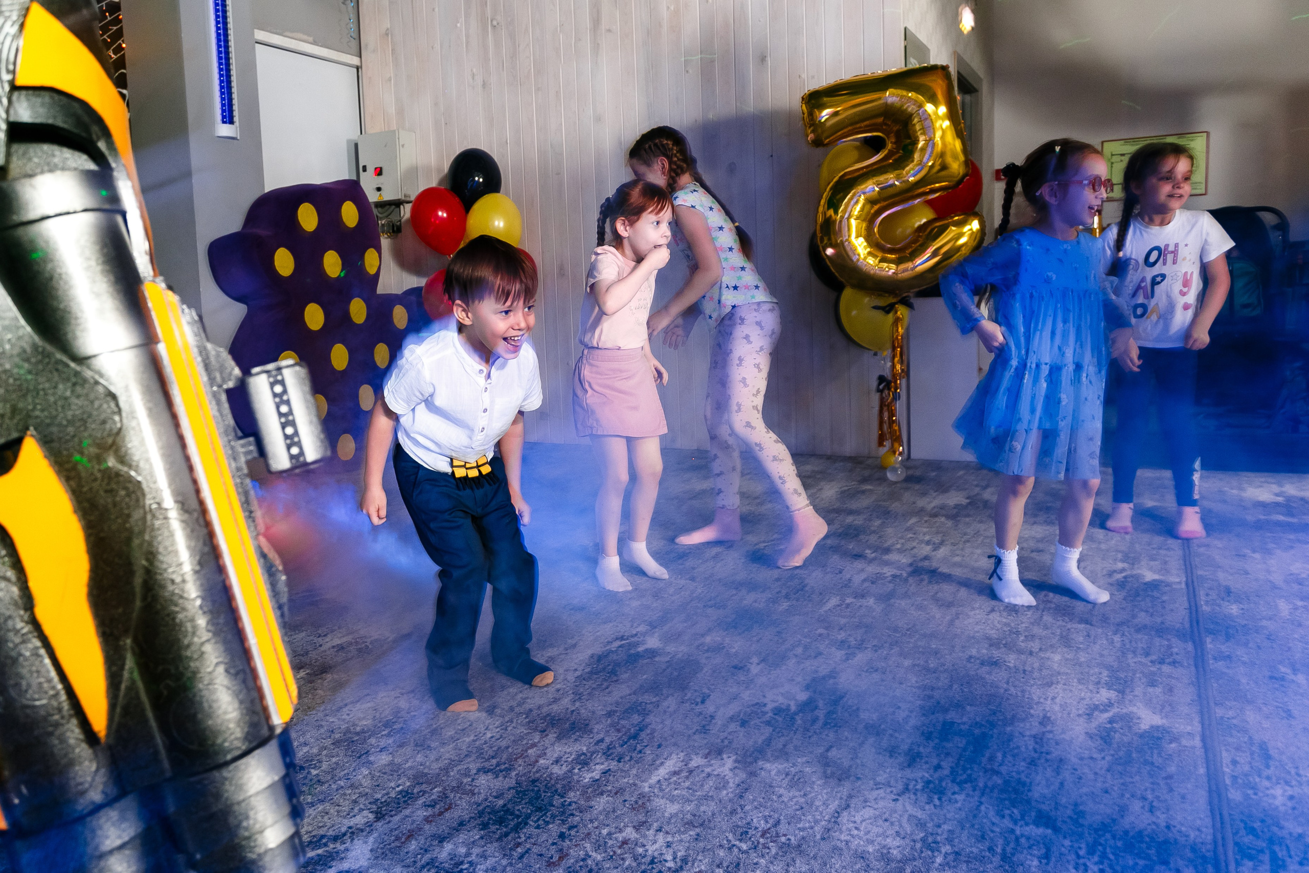 Лофт ДАКИ ДАК\ детский ДР. Фотограф в  г. Новосибирск