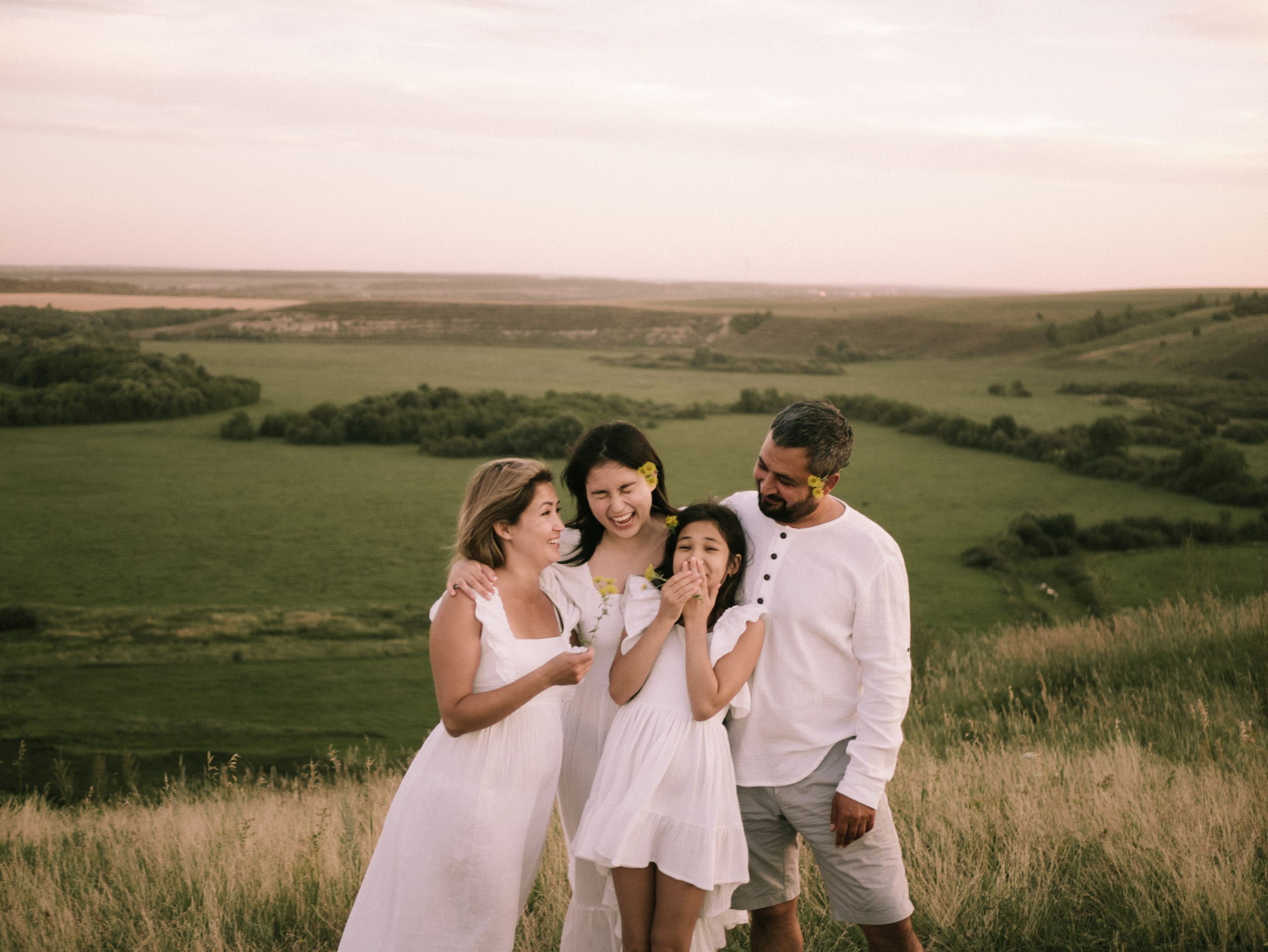 Семейная история на закате. Фотограф Нэля Хаматова