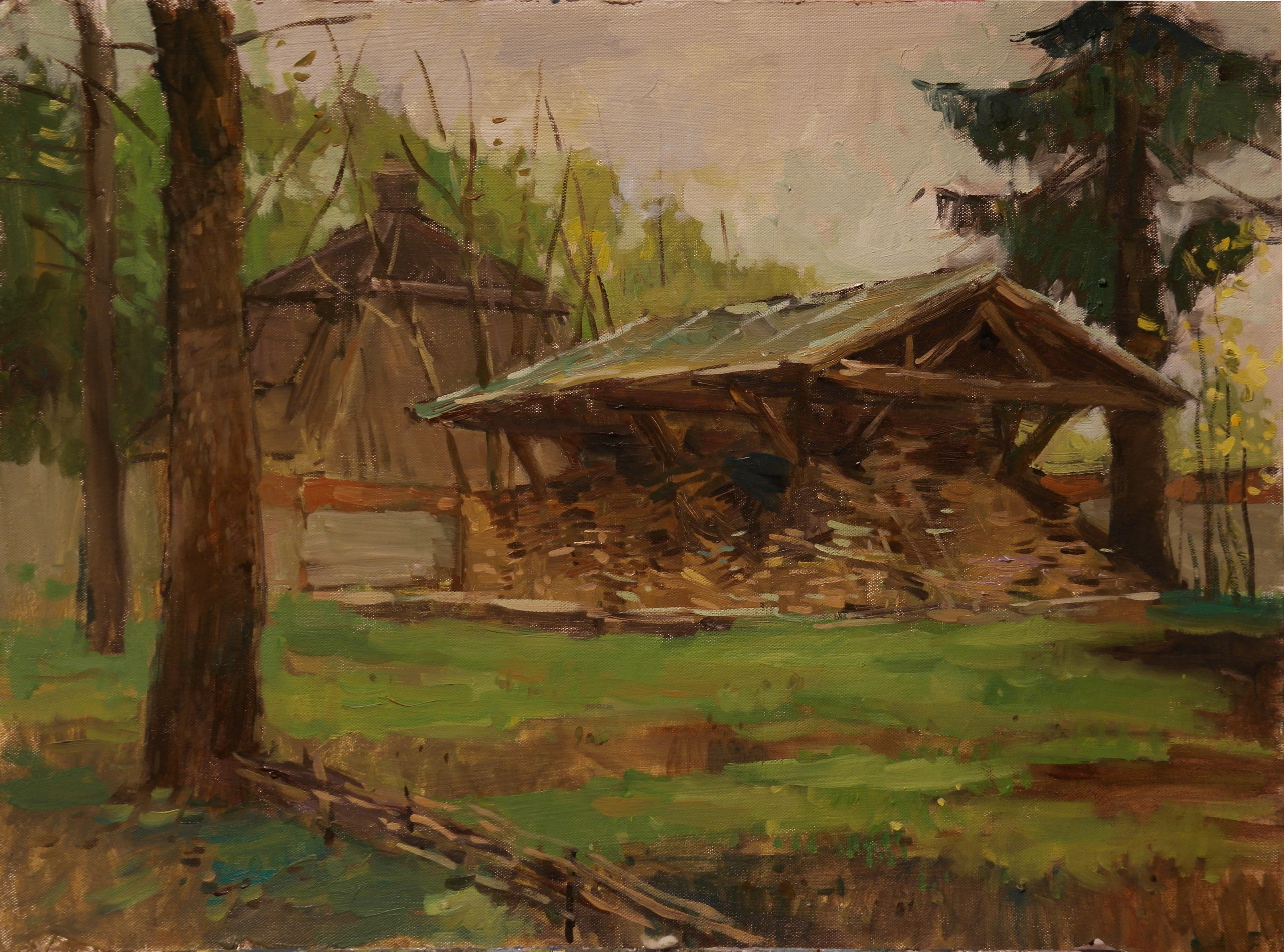 Этюды. Paintings by the artist Sergey Ratchin