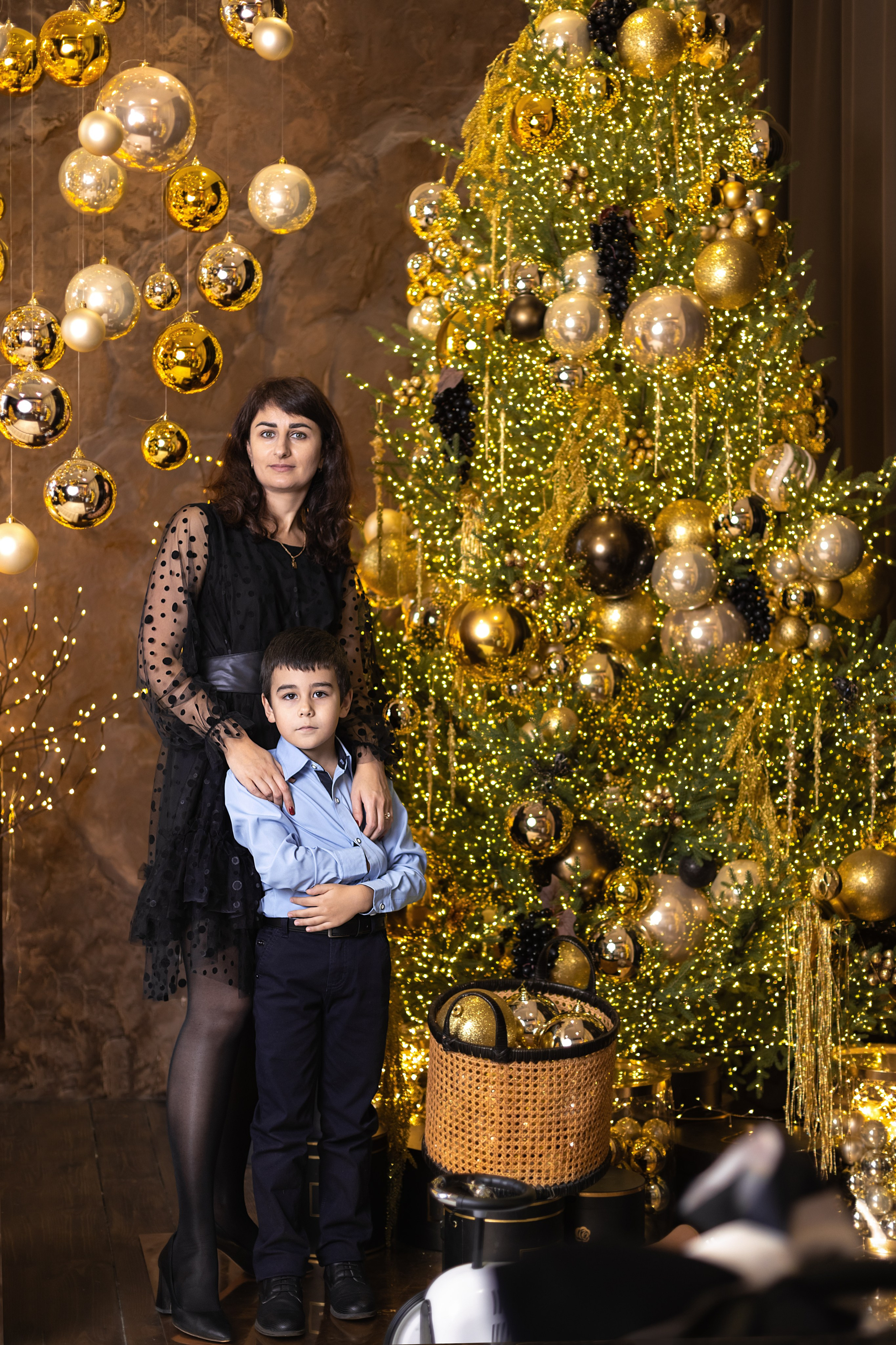 Новогодняя фотосессия 3 человека. Ирина Мезенцева | Женский и предметный фотограф | г. Омск