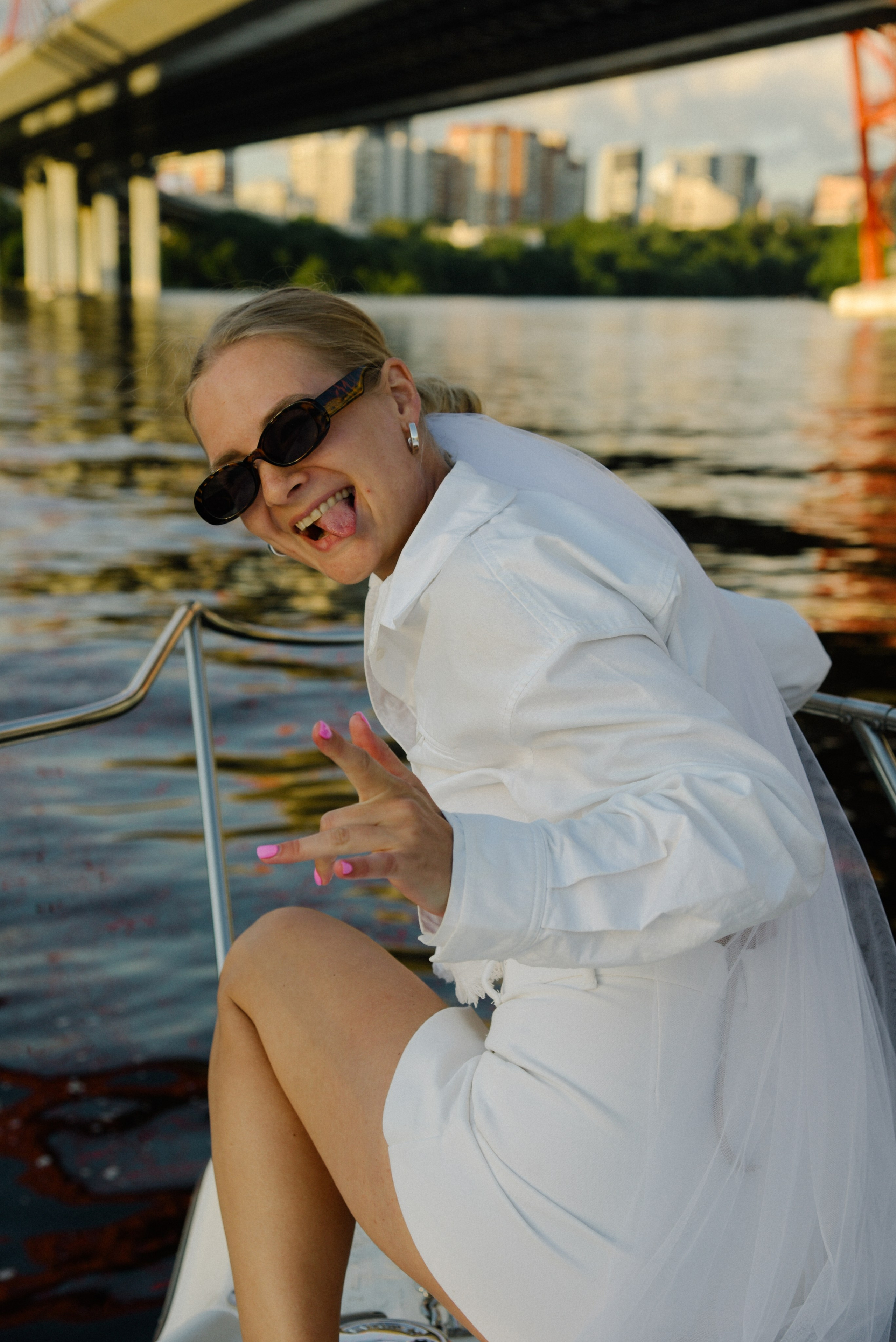 Девичник на яхте. Фотограф Лола Волна, город Москва