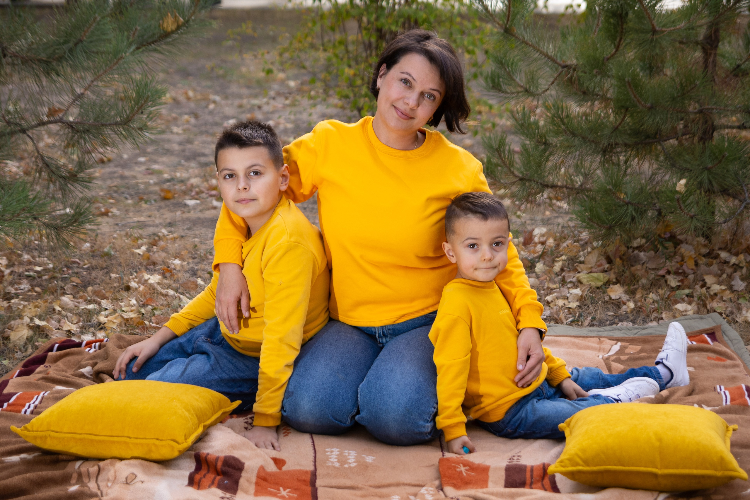 Осенняя семейная фотосессия в Таганроге. Фотограф Наталья Матвеева