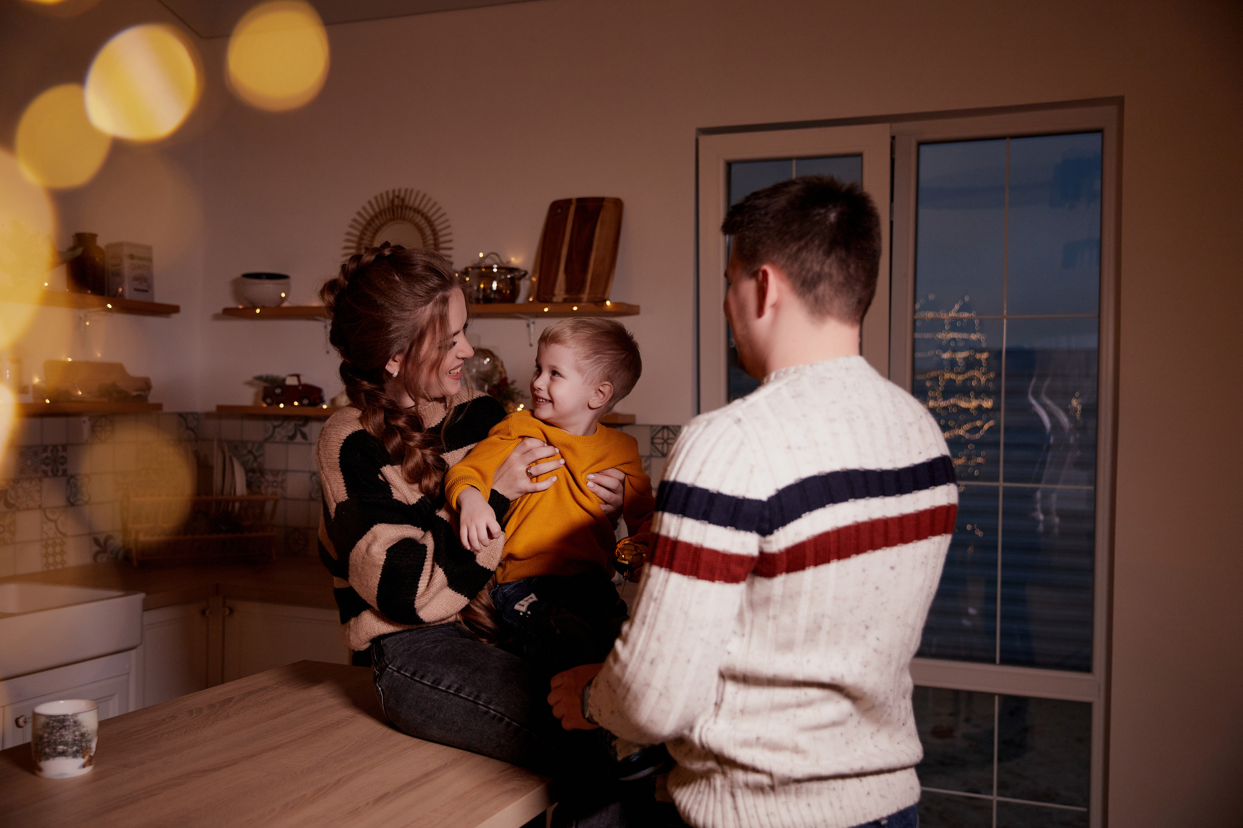 Семейная новогодняя фотояъемка в Ростове-на-Дону. Фотосессии в Ростове-на-Дону. Мария Роскошная