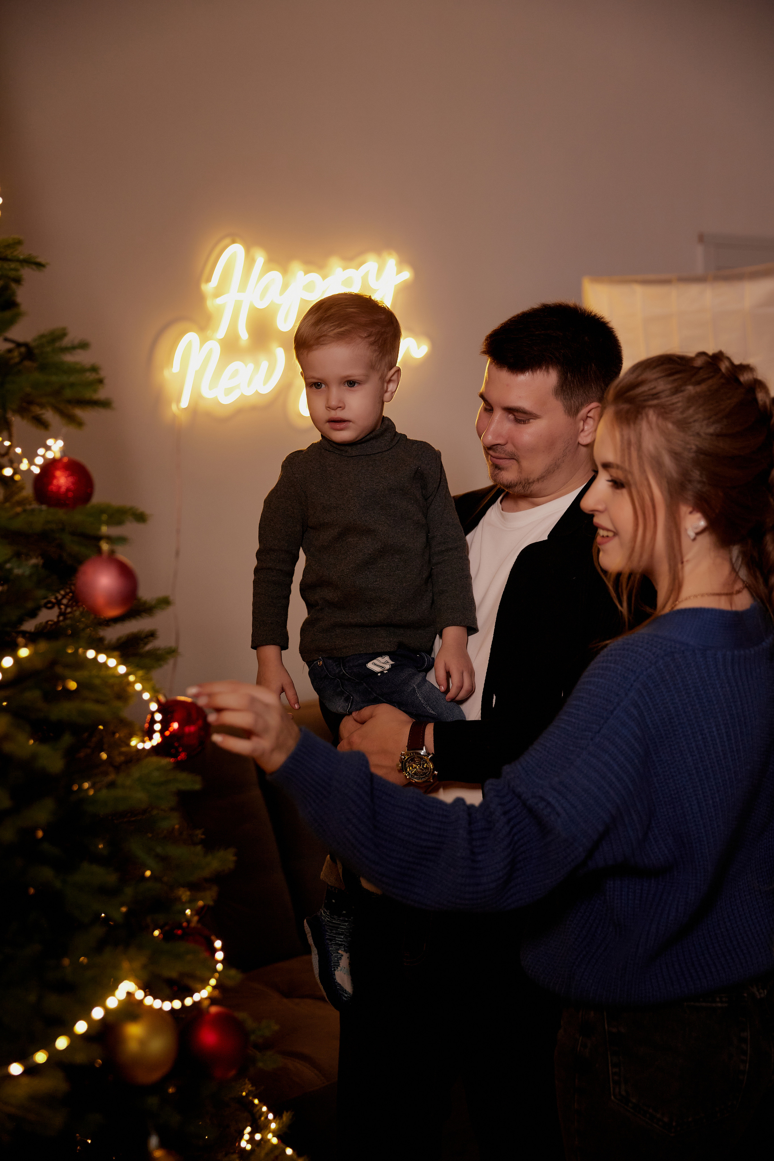 Семейная новогодняя фотояъемка в Ростове-на-Дону. Фотосессии в Ростове-на-Дону. Мария Роскошная