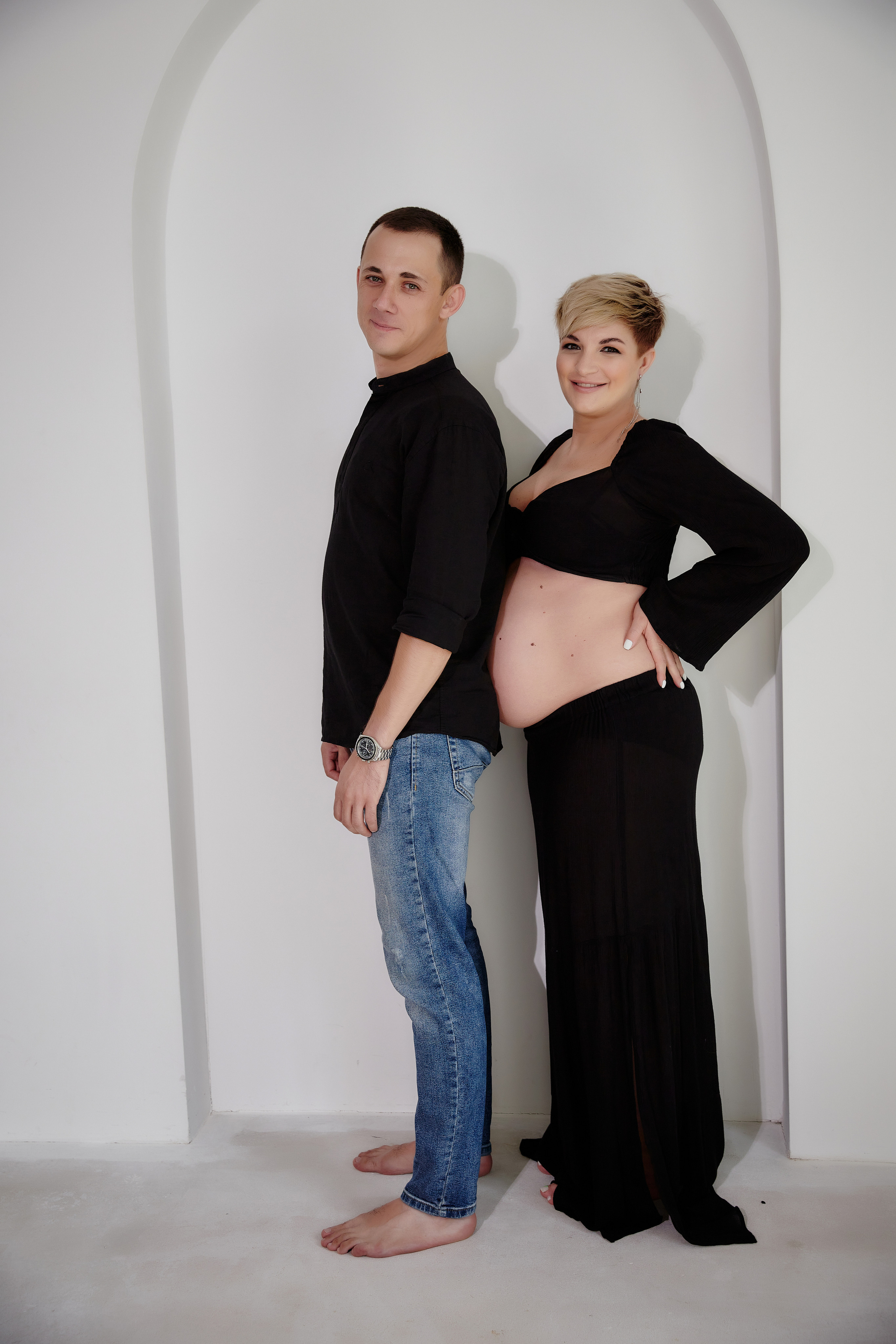 Фотосъемка беременности в студии Ростова. Фотосессии в Ростове-на-Дону. Мария Роскошная