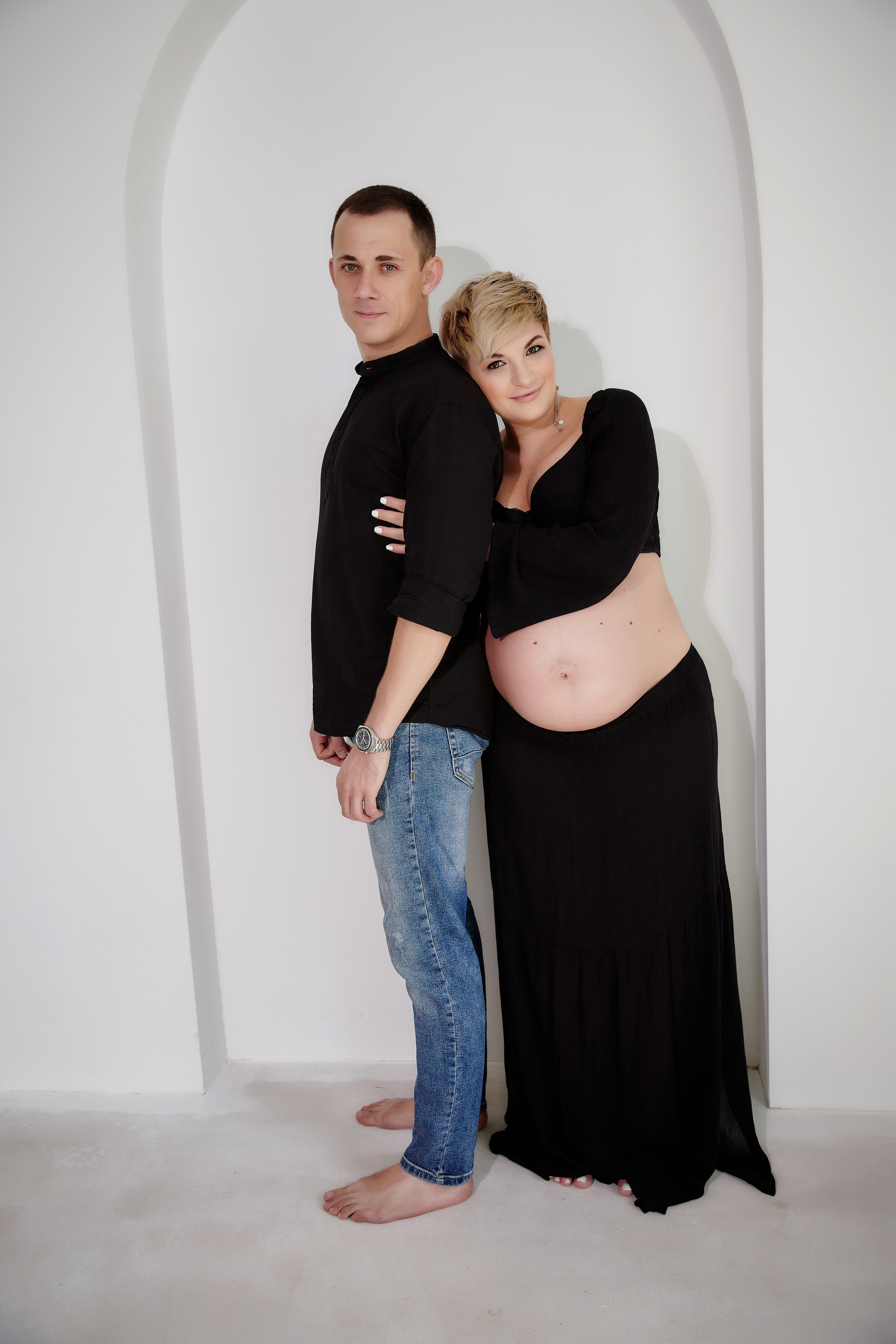 Фотосъемка беременности в студии Ростова. Фотосессии в Ростове-на-Дону. Мария Роскошная