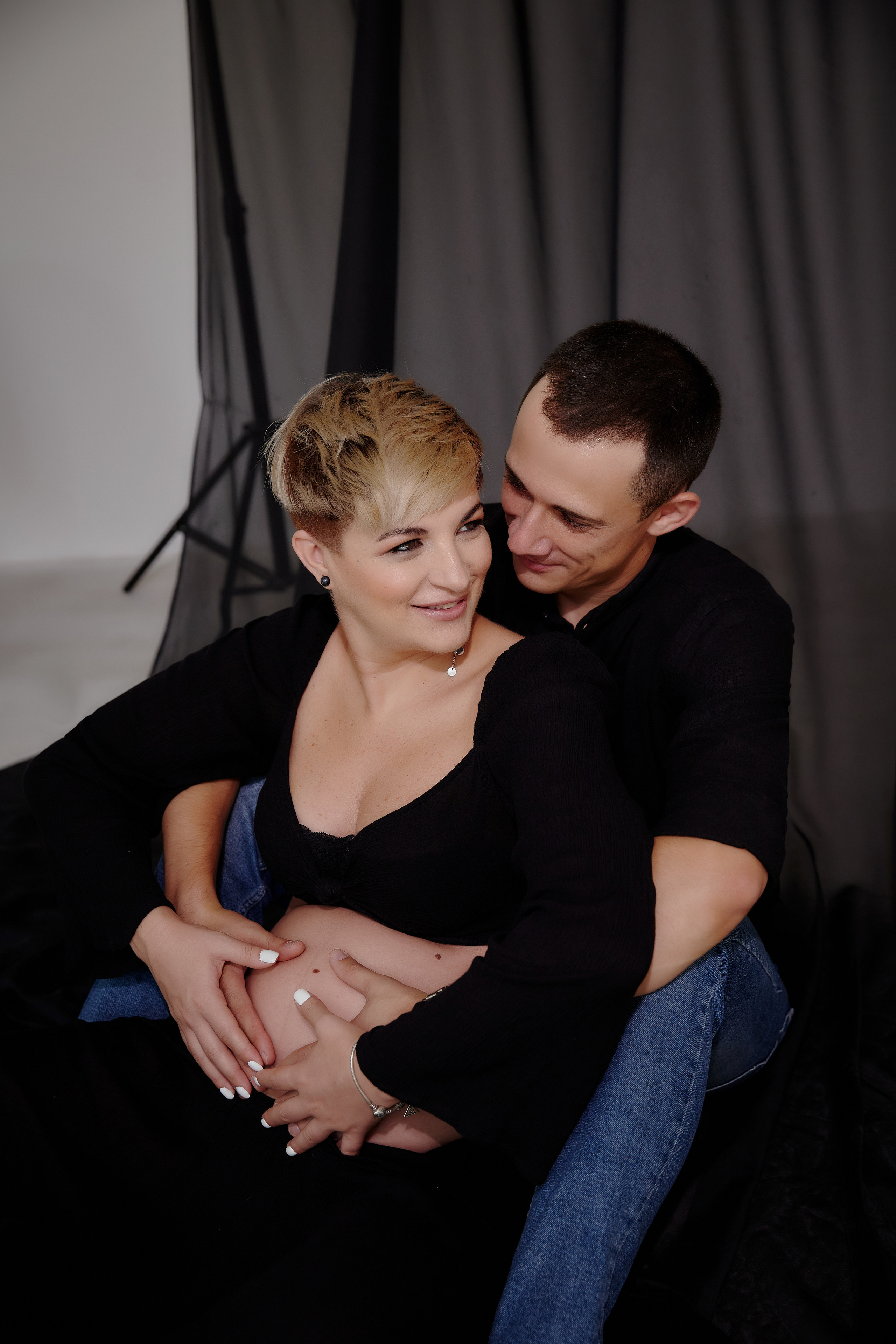 Фотосъемка беременности в студии Ростова. Фотосессии в Ростове-на-Дону. Мария Роскошная