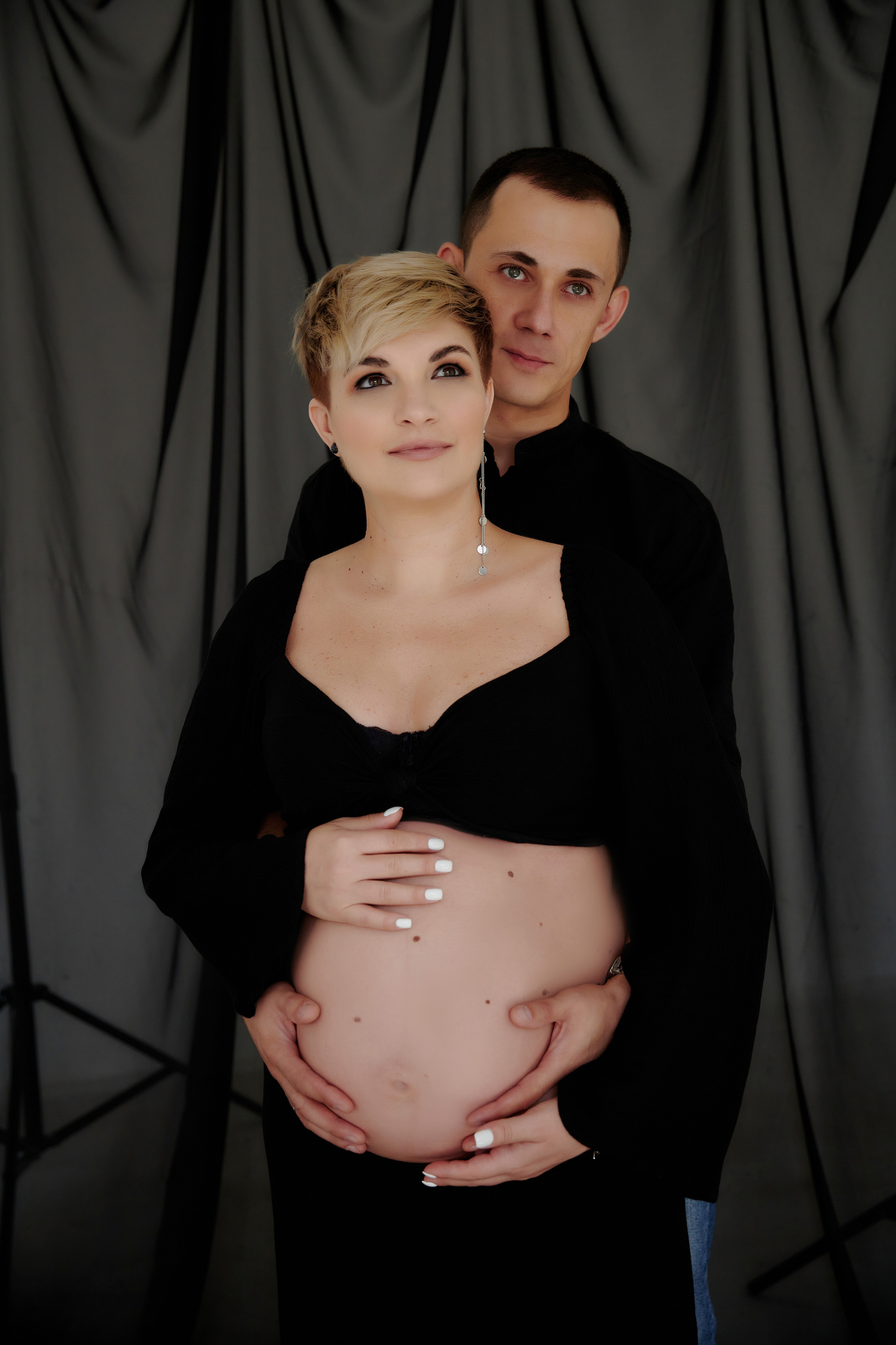 Фотосъемка беременности в студии Ростова. Фотосессии в Ростове-на-Дону. Мария Роскошная