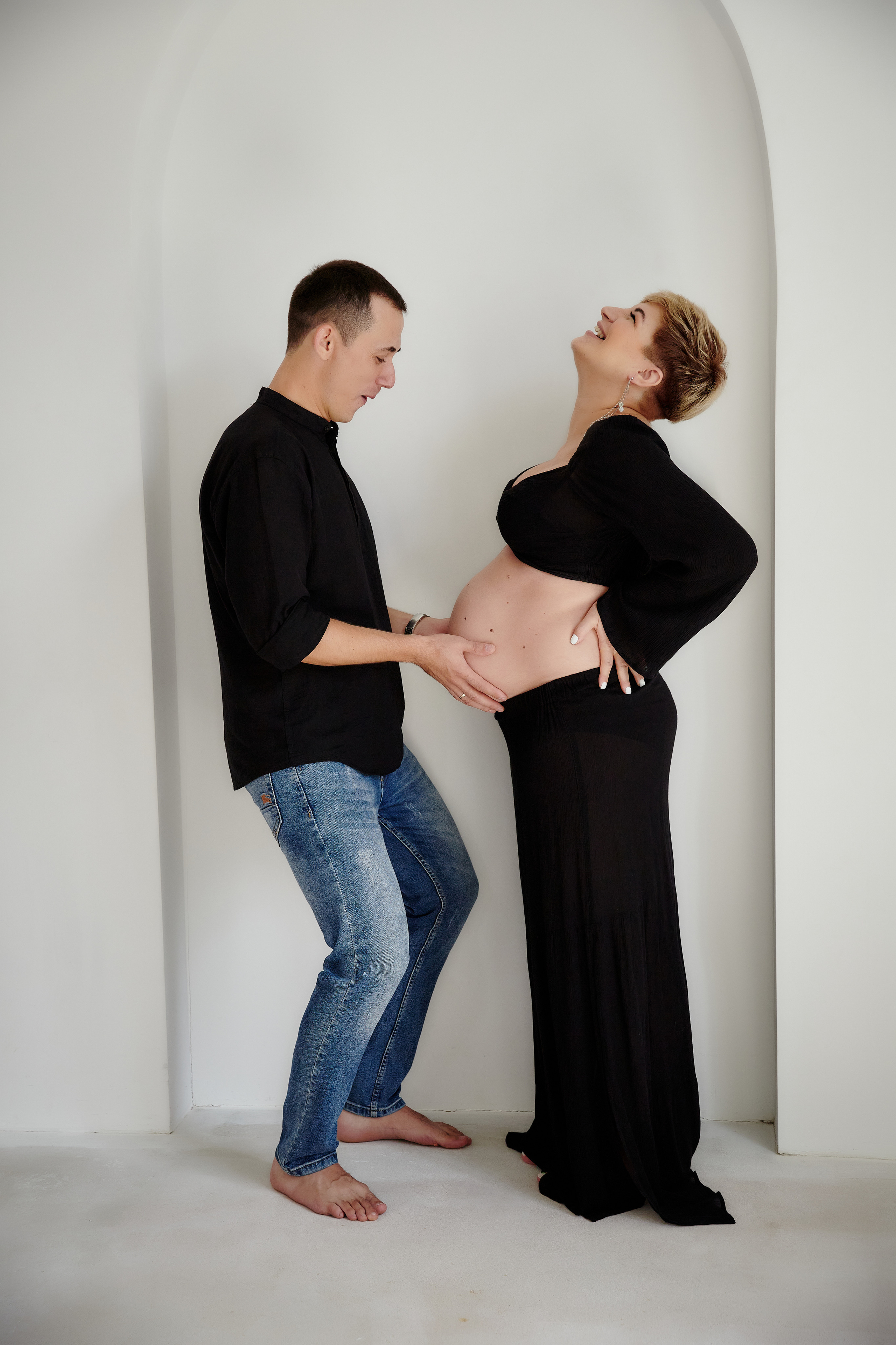 Фотосъемка беременности в студии Ростова. Фотосессии в Ростове-на-Дону. Мария Роскошная