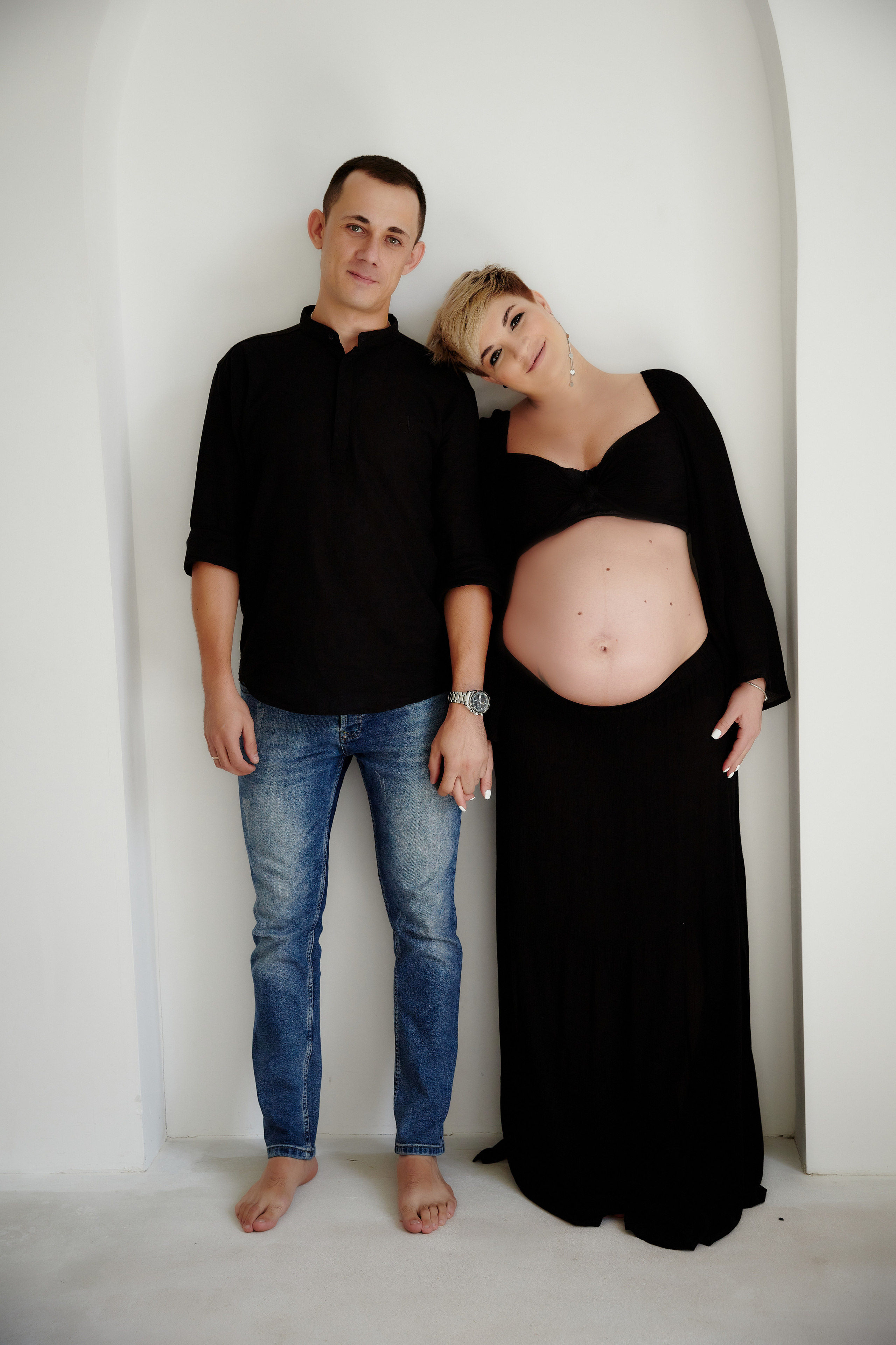 Фотосъемка беременности в студии Ростова. Фотосессии в Ростове-на-Дону. Мария Роскошная