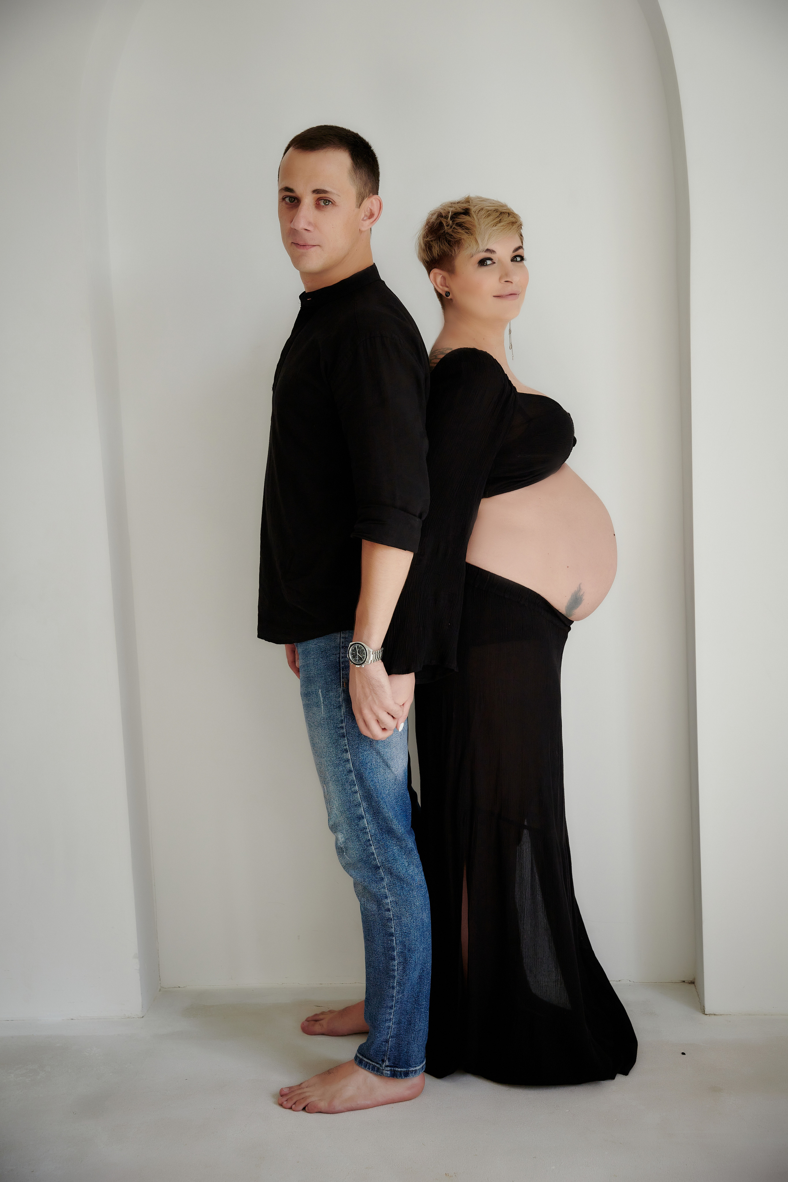 Фотосъемка беременности в студии Ростова. Фотосессии в Ростове-на-Дону. Мария Роскошная