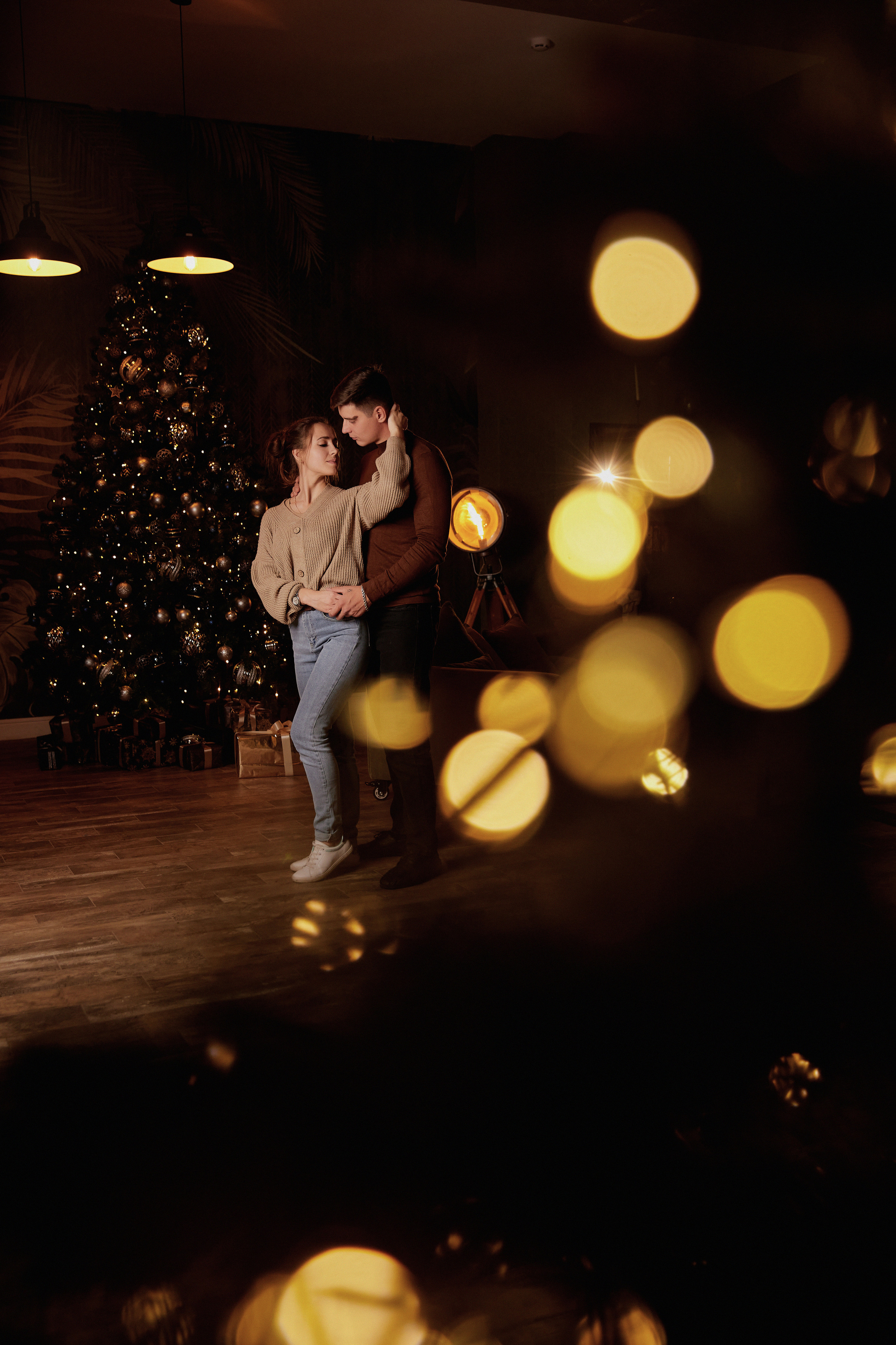 Новогодняя фотосессия влюбленных в Ростове. Фотосессии в Ростове-на-Дону. Мария Роскошная