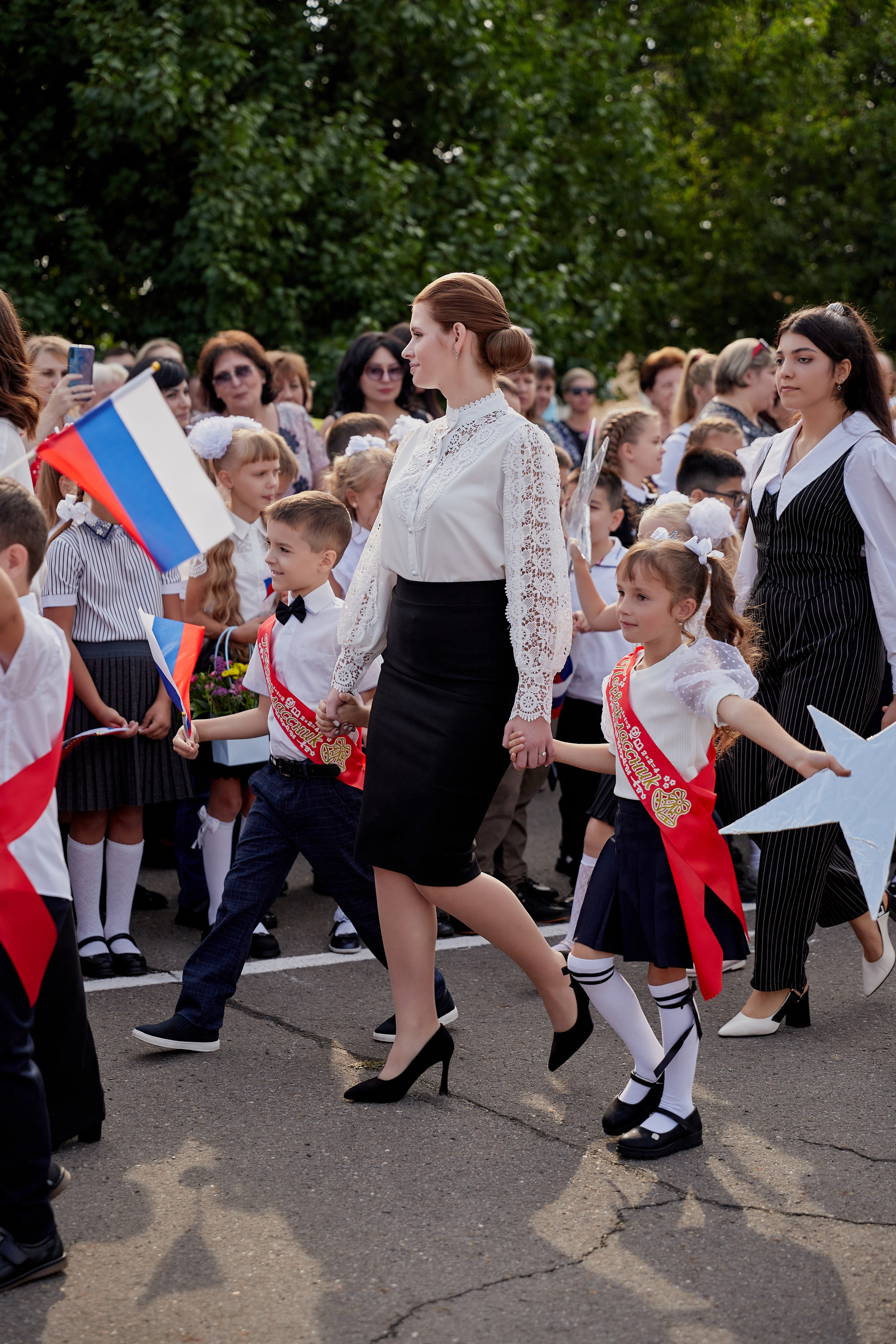 Линейка 1 сентября. Фотосессии в Ростове-на-Дону. Мария Роскошная