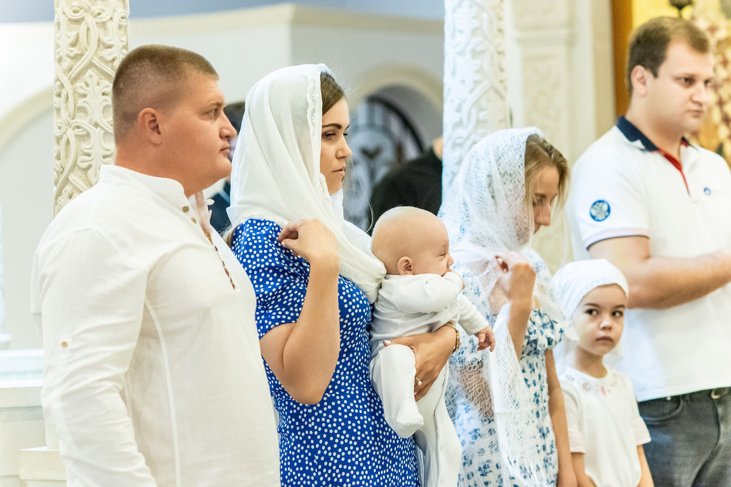 Крещении Ксении. Фотограф Юлия Попова