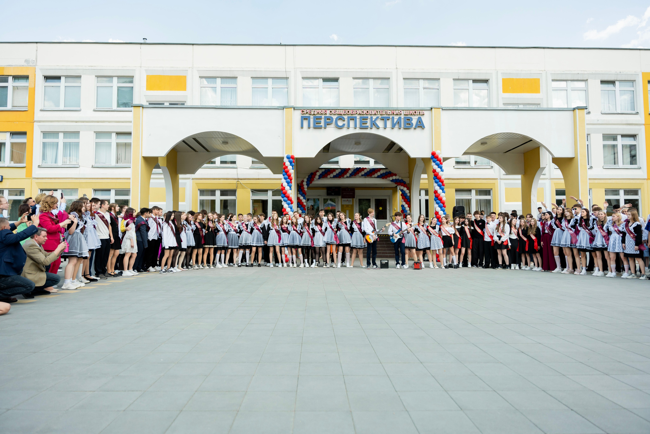Выпукные 9 классы. Фотограф Юлия Попова