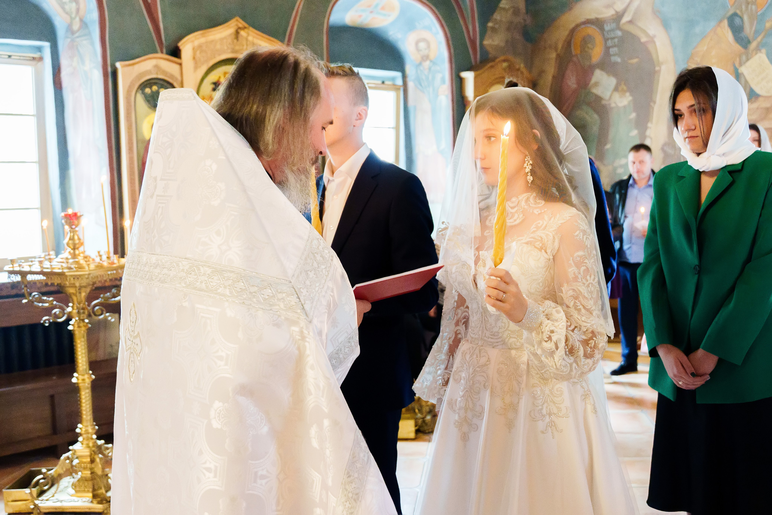 Венчание. Фотограф Юлия Попова