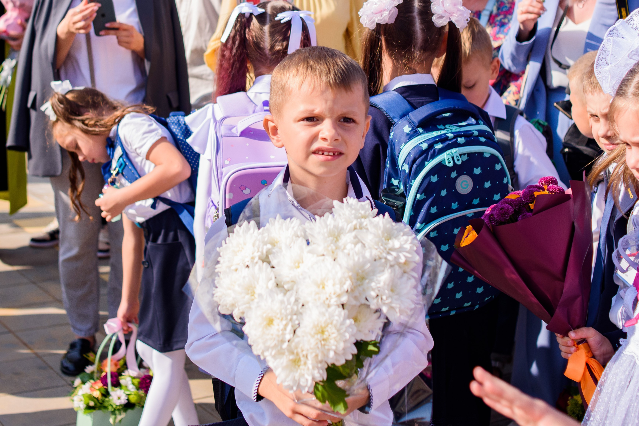 1-е сентября 2023. Фотограф Юлия Попова